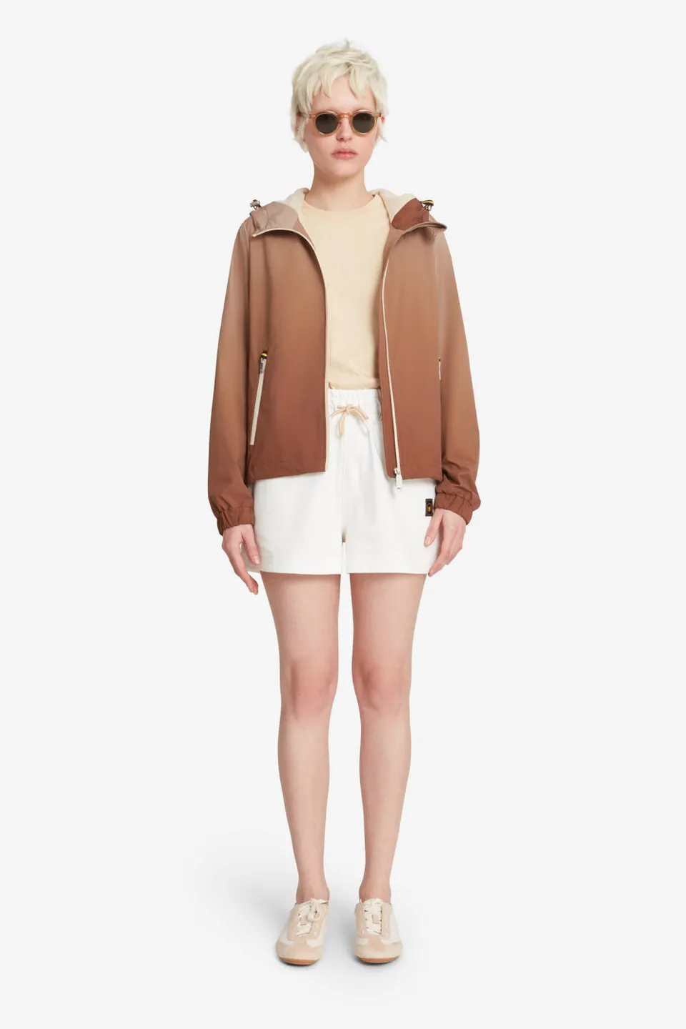 ciesse-outdoor-pantaloni-louisa-shorts-damen-wei-baumwolle image 1