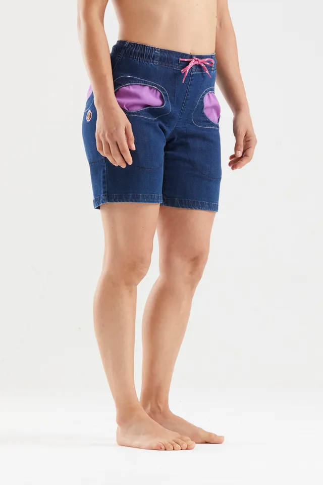 e9-onda-short-denim-black-slim-fit-klettern image 1