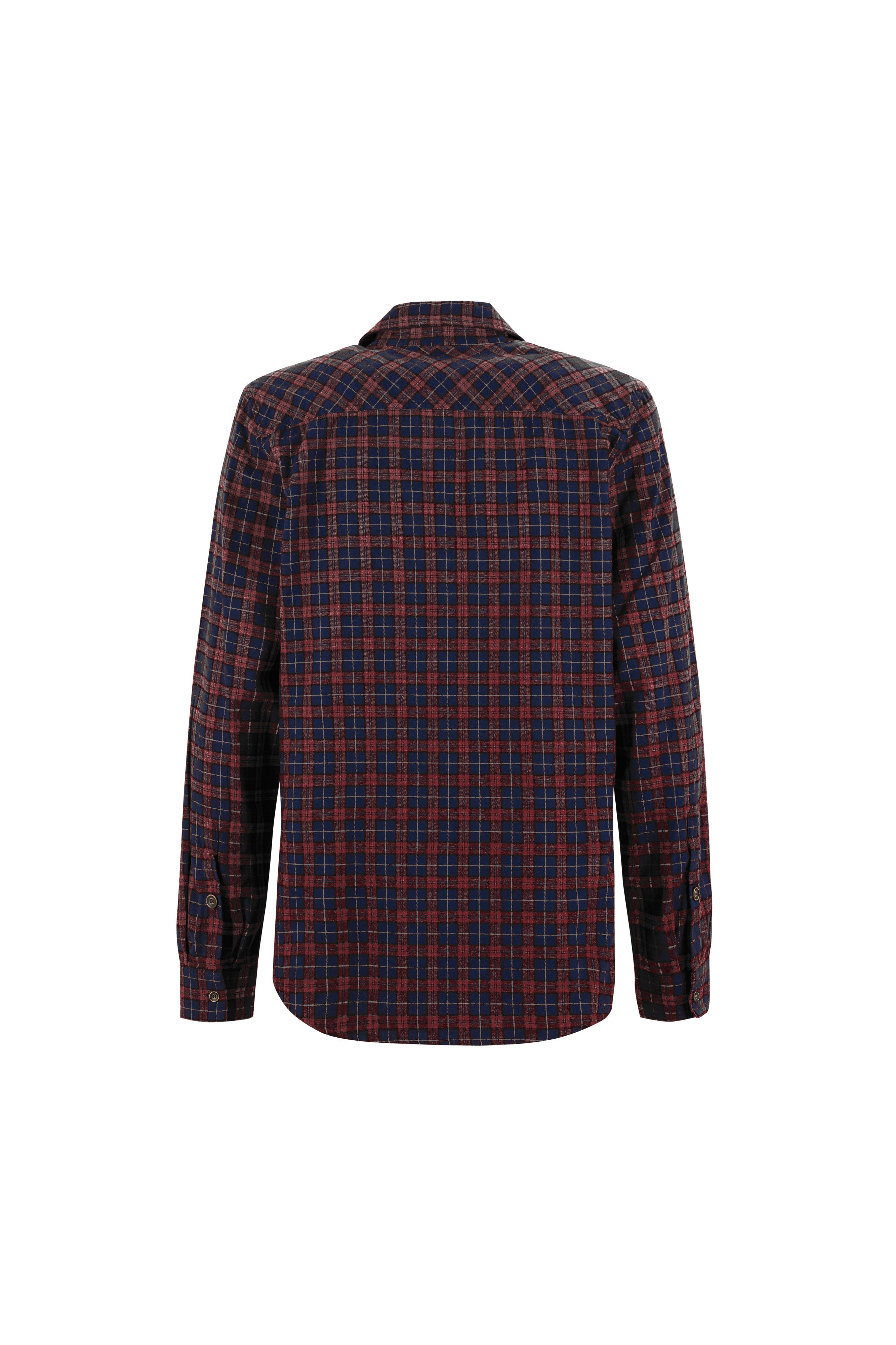 e9-peppino-2-3-karohemd-grey-check-baumwolle image 7