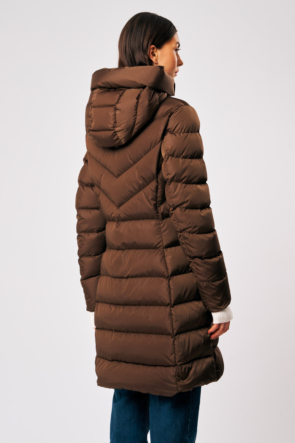 ciesse-rebecca-daunenmantel-braun-lang-damen-winter image 5