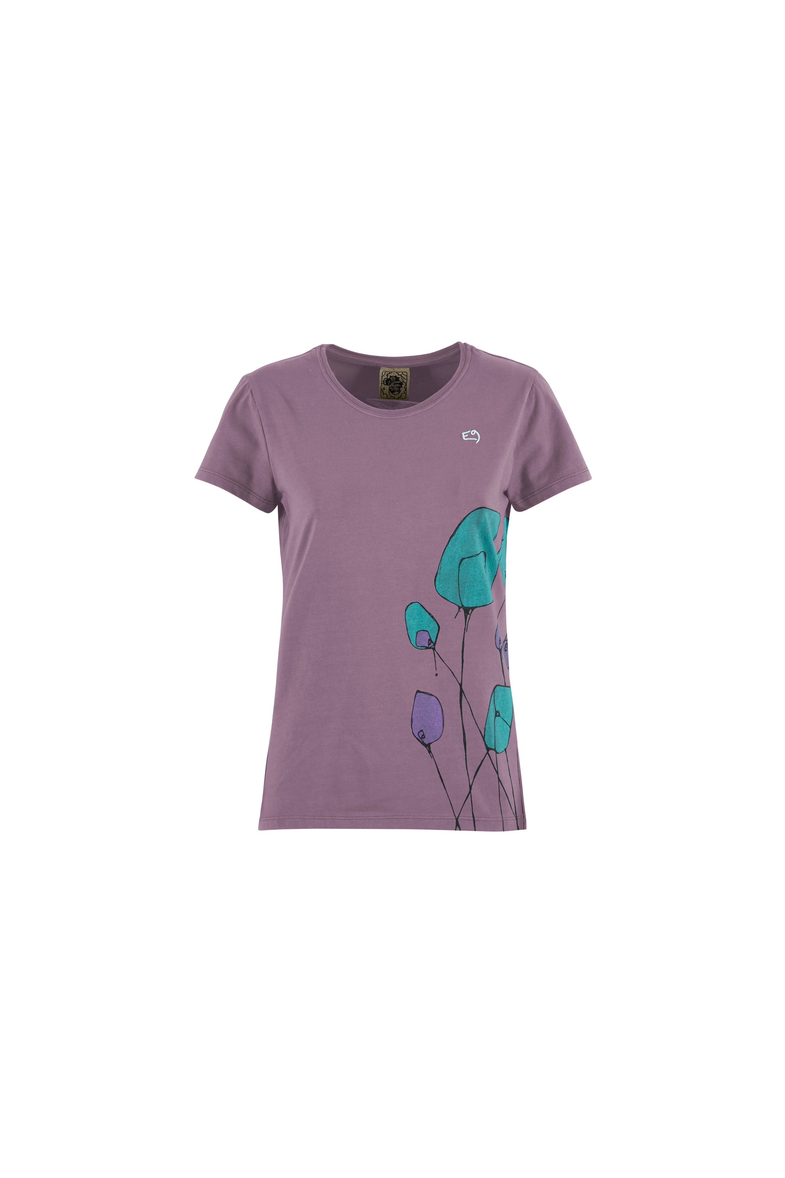 e9-bibi-damen-t-shirt-bio-baumwolle-slate image 8