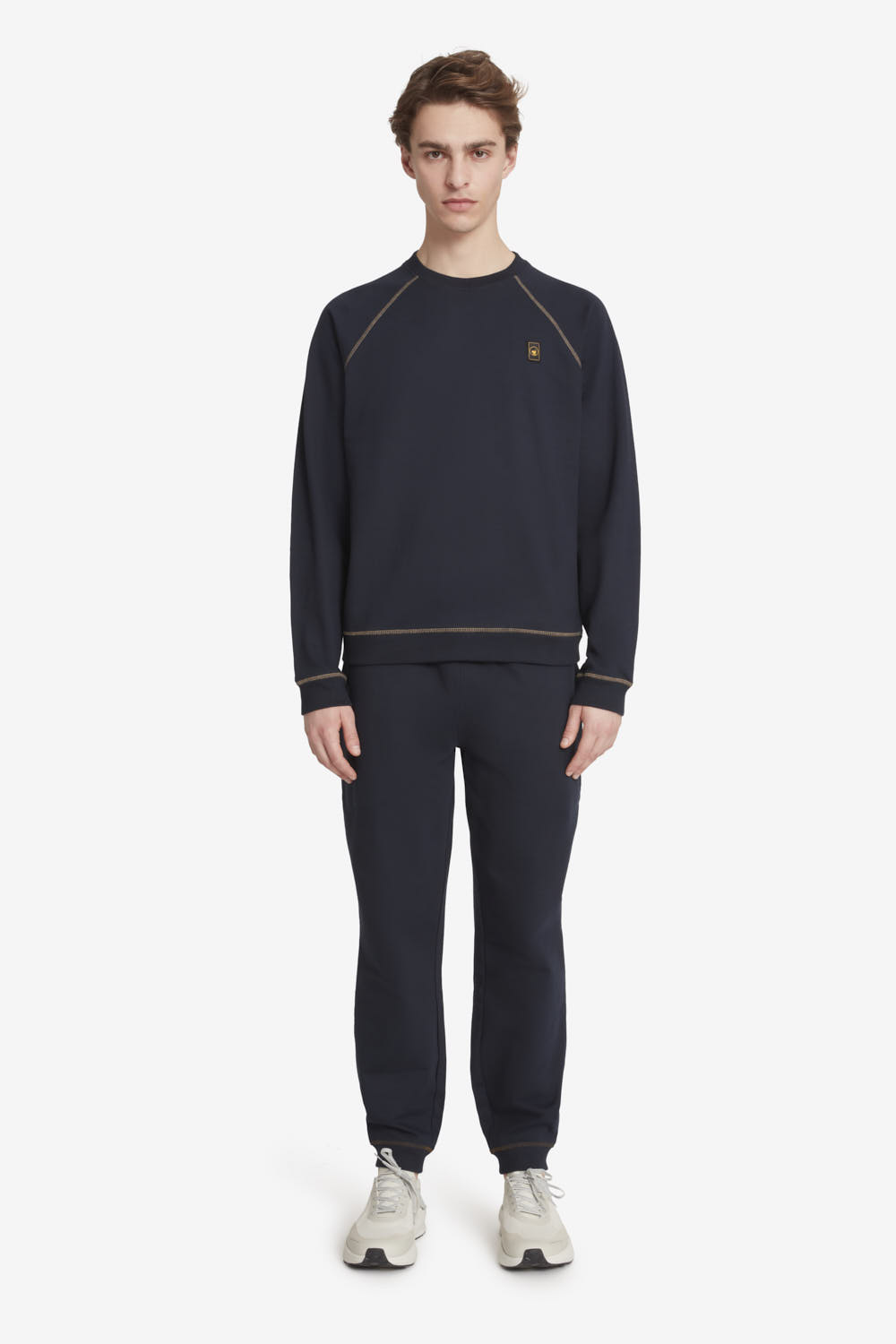 ciesse-flea-4-0-sweatshirt-dunkelblau-baumwolle-herren image 1