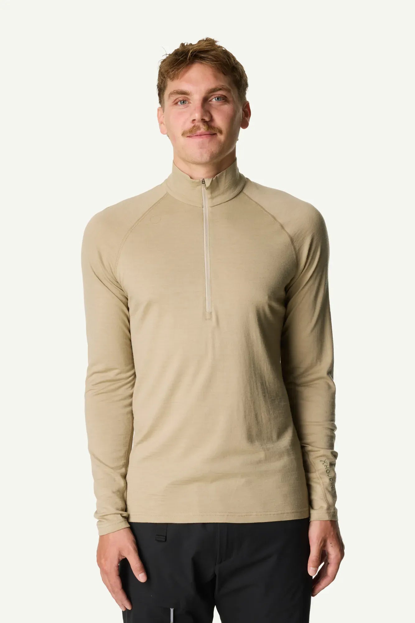 houdini-puremerino-half-zip-baselayer-herren-true-black-merino image 3