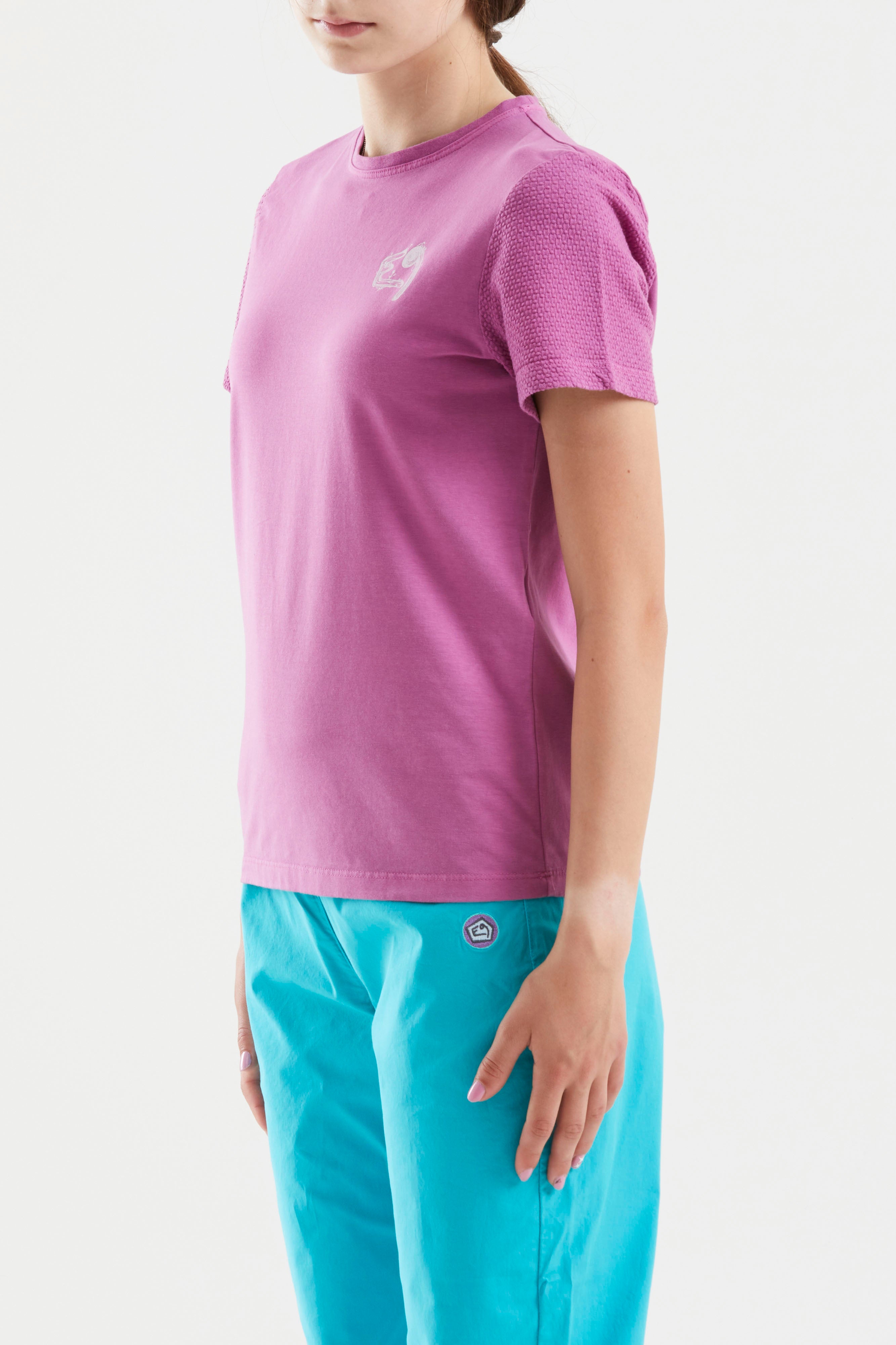 e9-b-awa-t-shirt-emerald-kinder-slim-fit-bio-baumwolle image 2