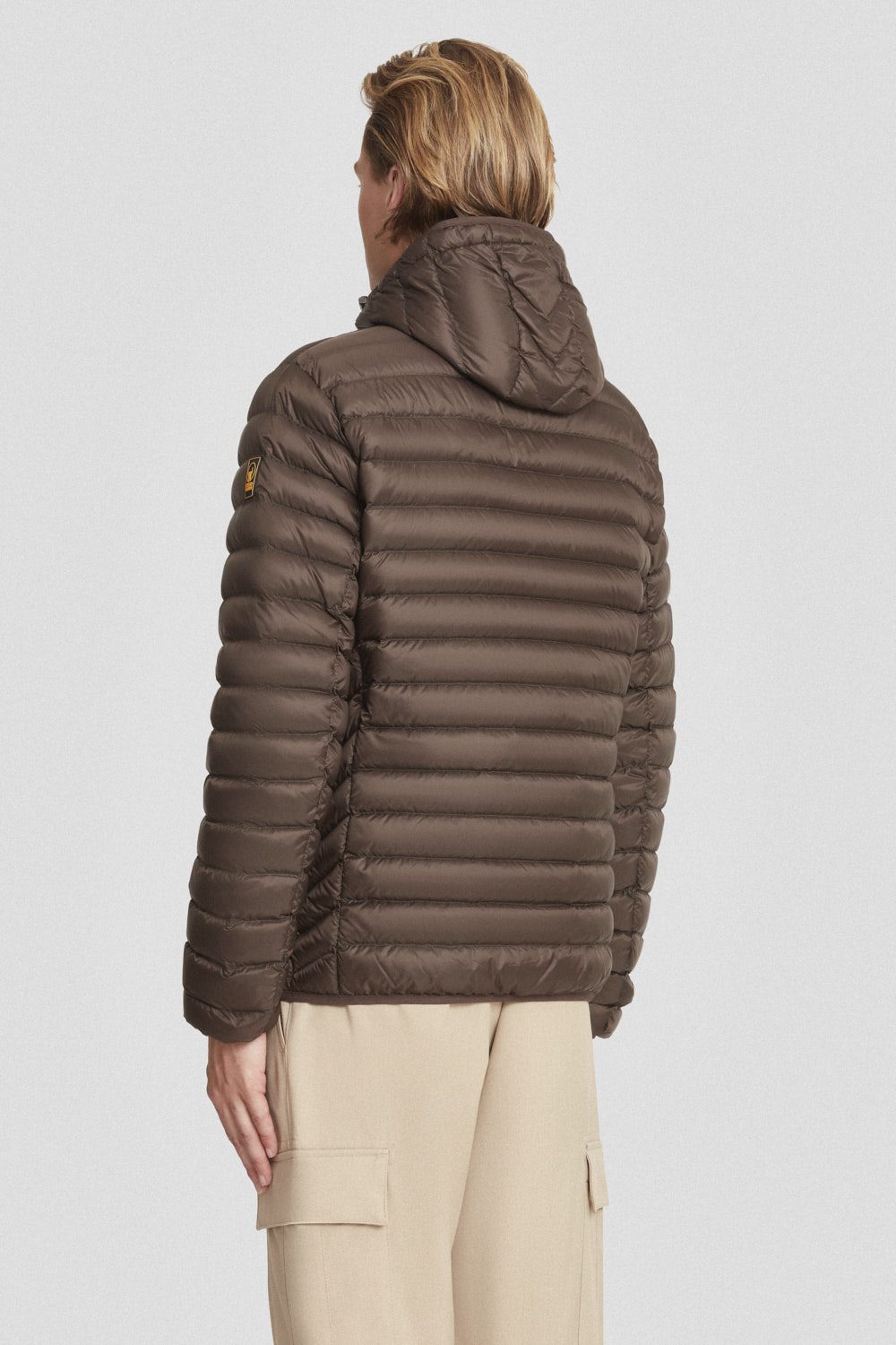 ciesse-outdoor-piumini-daunenjacke-braun-leicht-mit-kapuze image 3