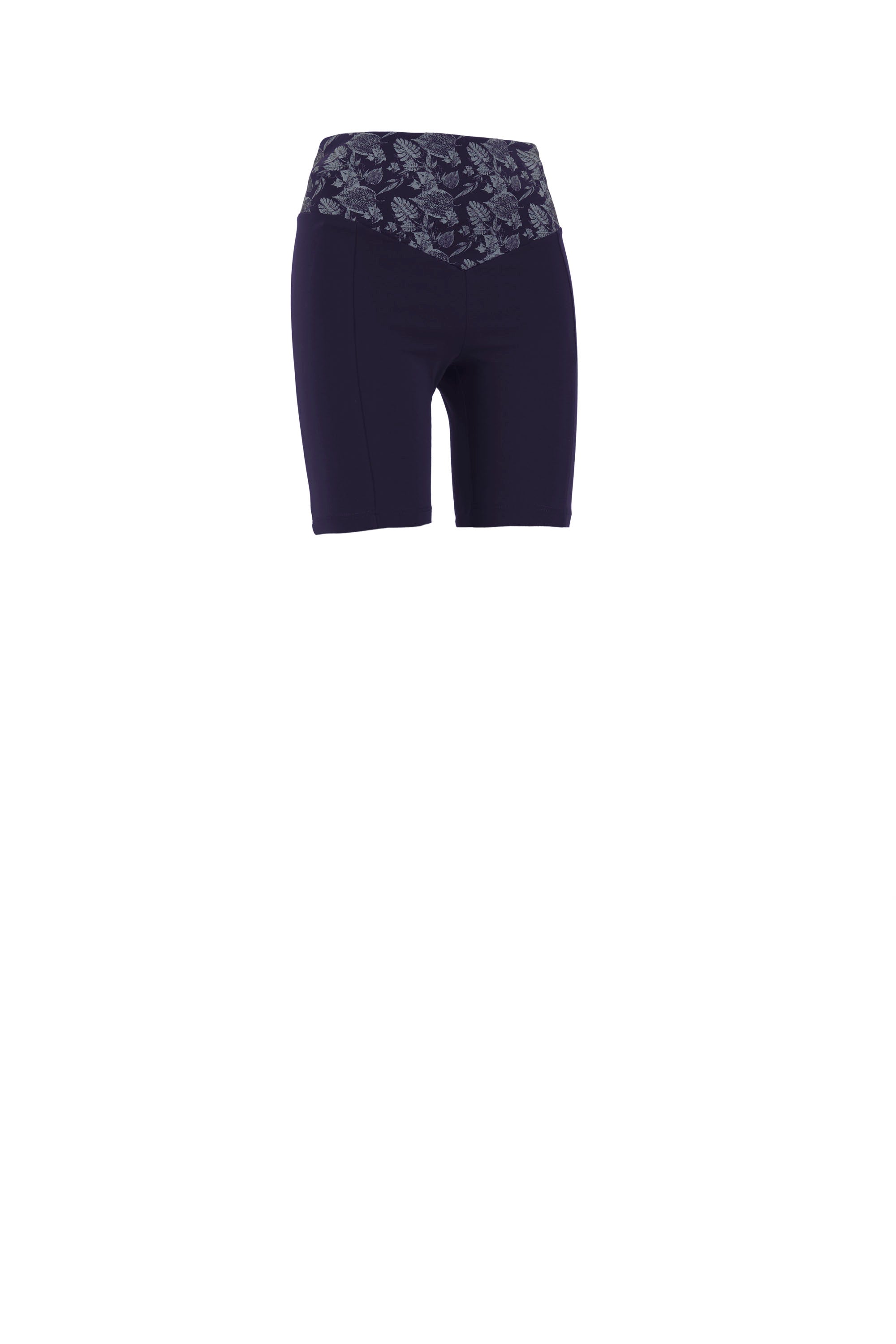 e9-vale-short-leggings-damen-ocean-blue-slim-fit-baumwolle image 8