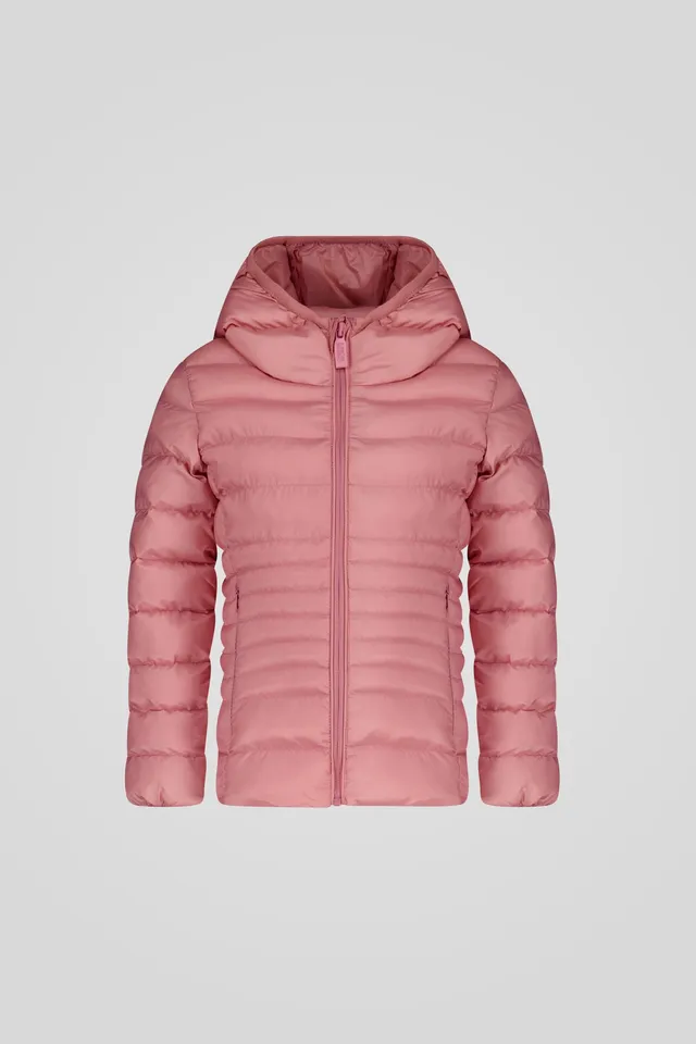 ciesse-outdoor-piumini-daunenjacke-rosa-kapuze-recycelt image 1