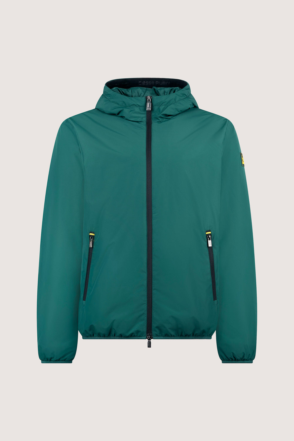 ciesse-peter-winterjacke-gr-n-mit-kapuze-gef-ttert image 3