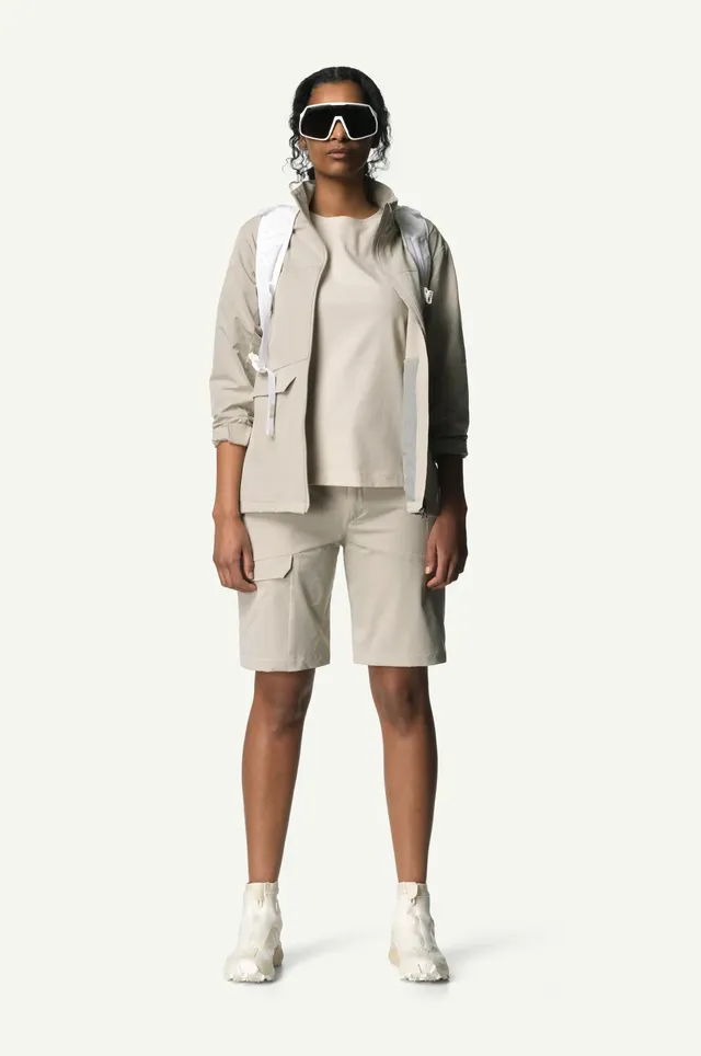 houdini-go-w-s-go-shorts-damen-sandstorm-ripstop-wasserabweisend image 1