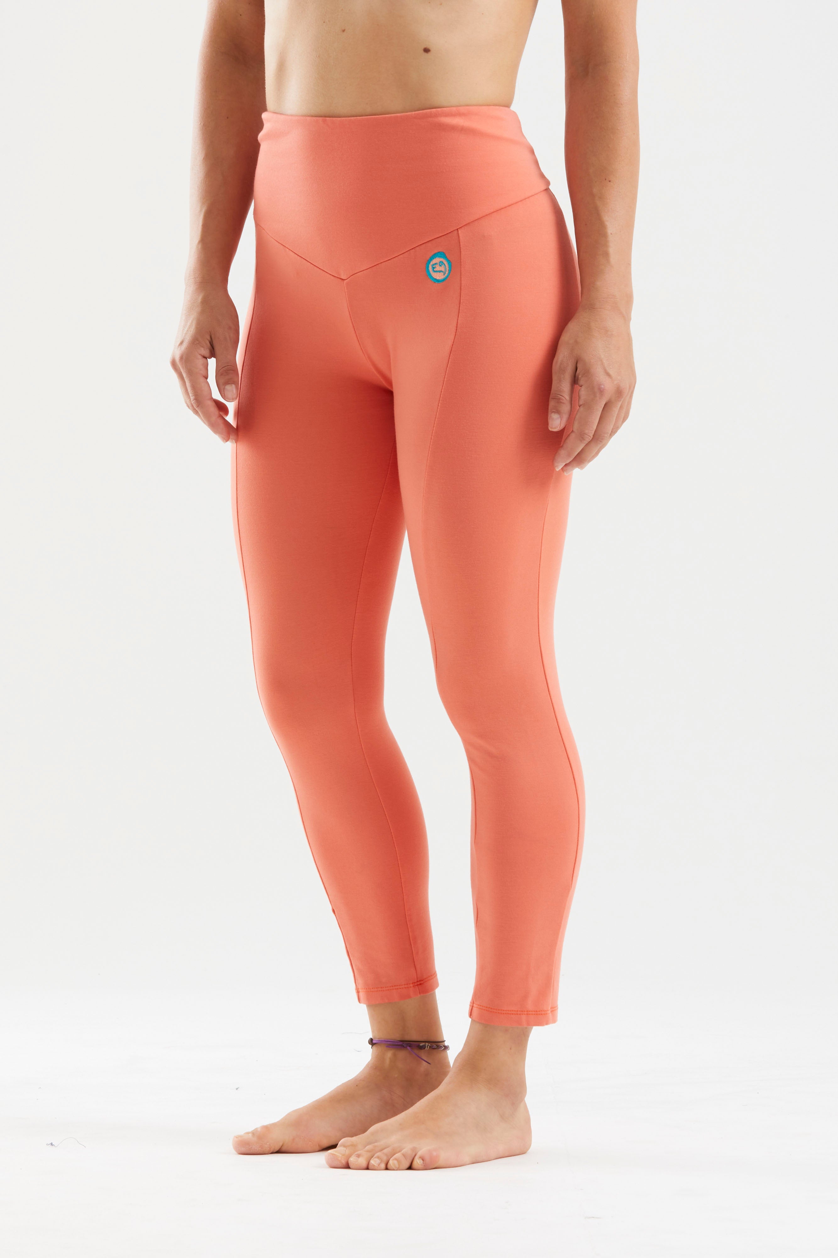 e9-lisa-2-3-leggings-viskose-salmon-s-7-8-slim-fit image 2