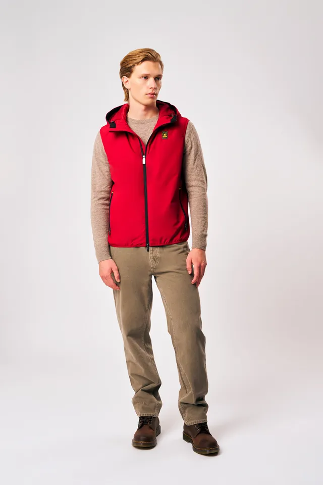 ciesse-outdoor-kenzen-steppweste-rot-mit-kapuze-herren image 1