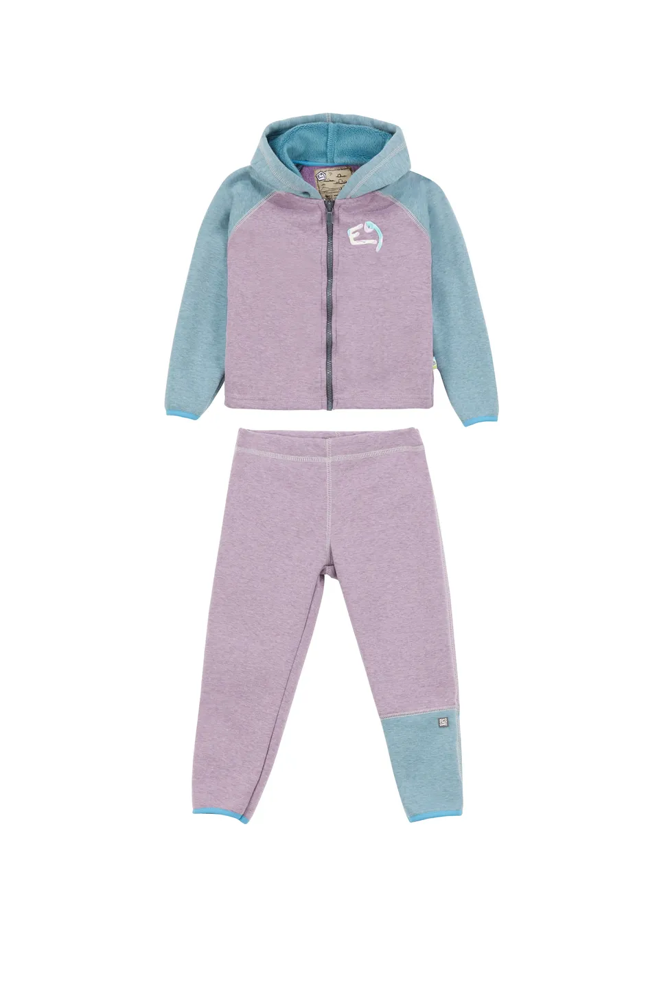 e9-pingu-baby-overall-fleece-green-lake-24-36m image 1
