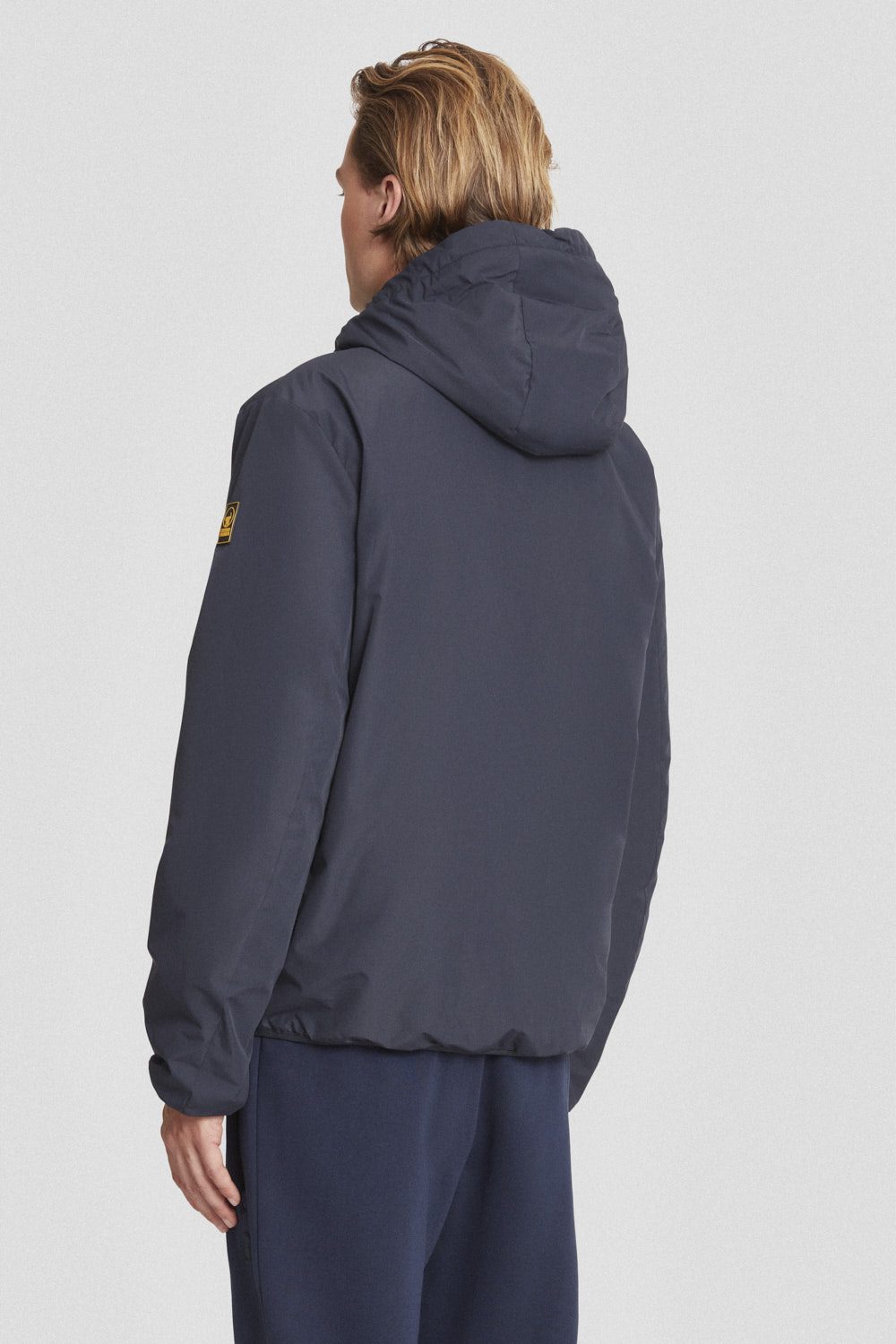 ciesse-giacche-invernali-winterjacke-blau-mit-kapuze image 4