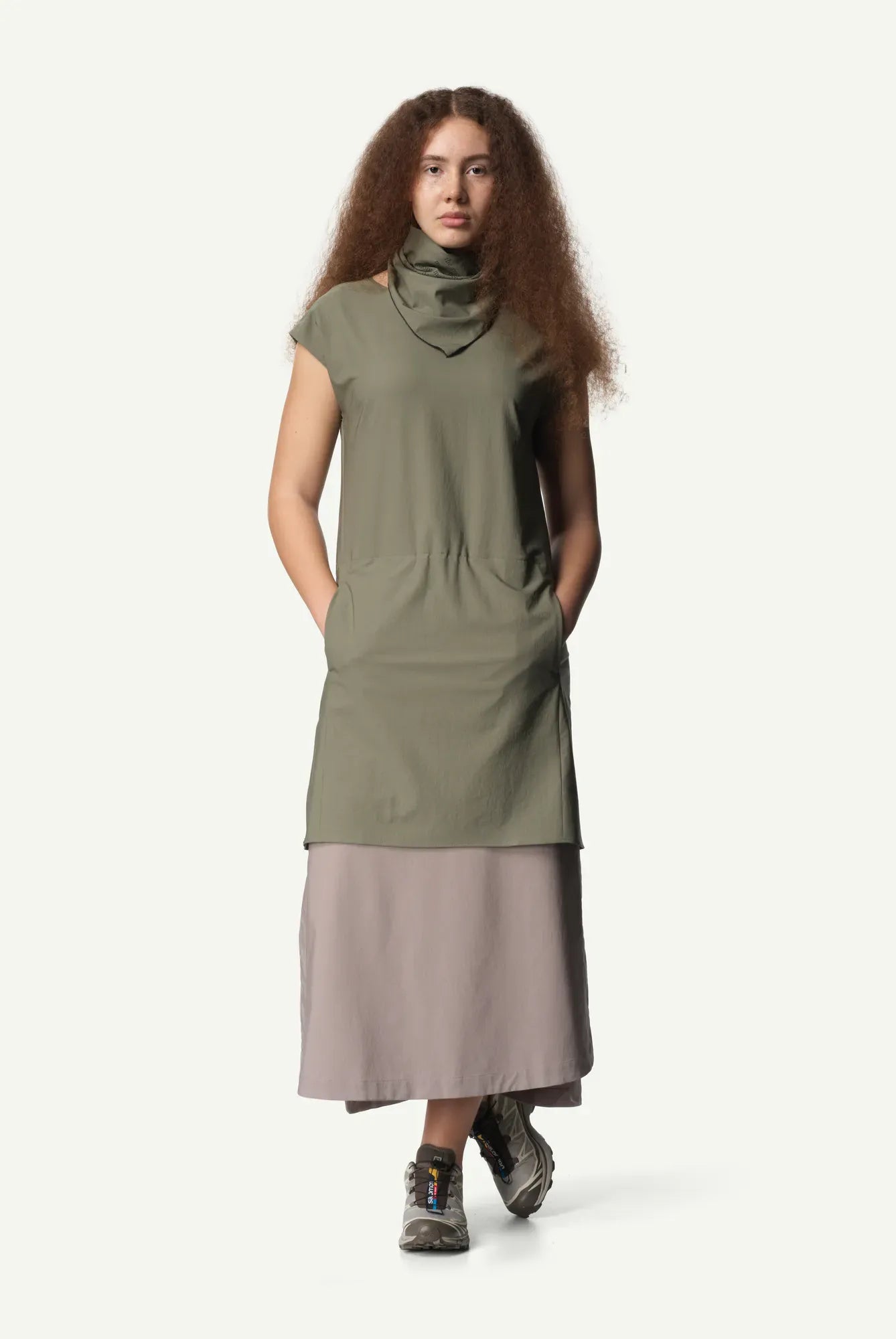 houdini-dawn-dress-sommerkleid-damen-sage-green-s-stretch image 2