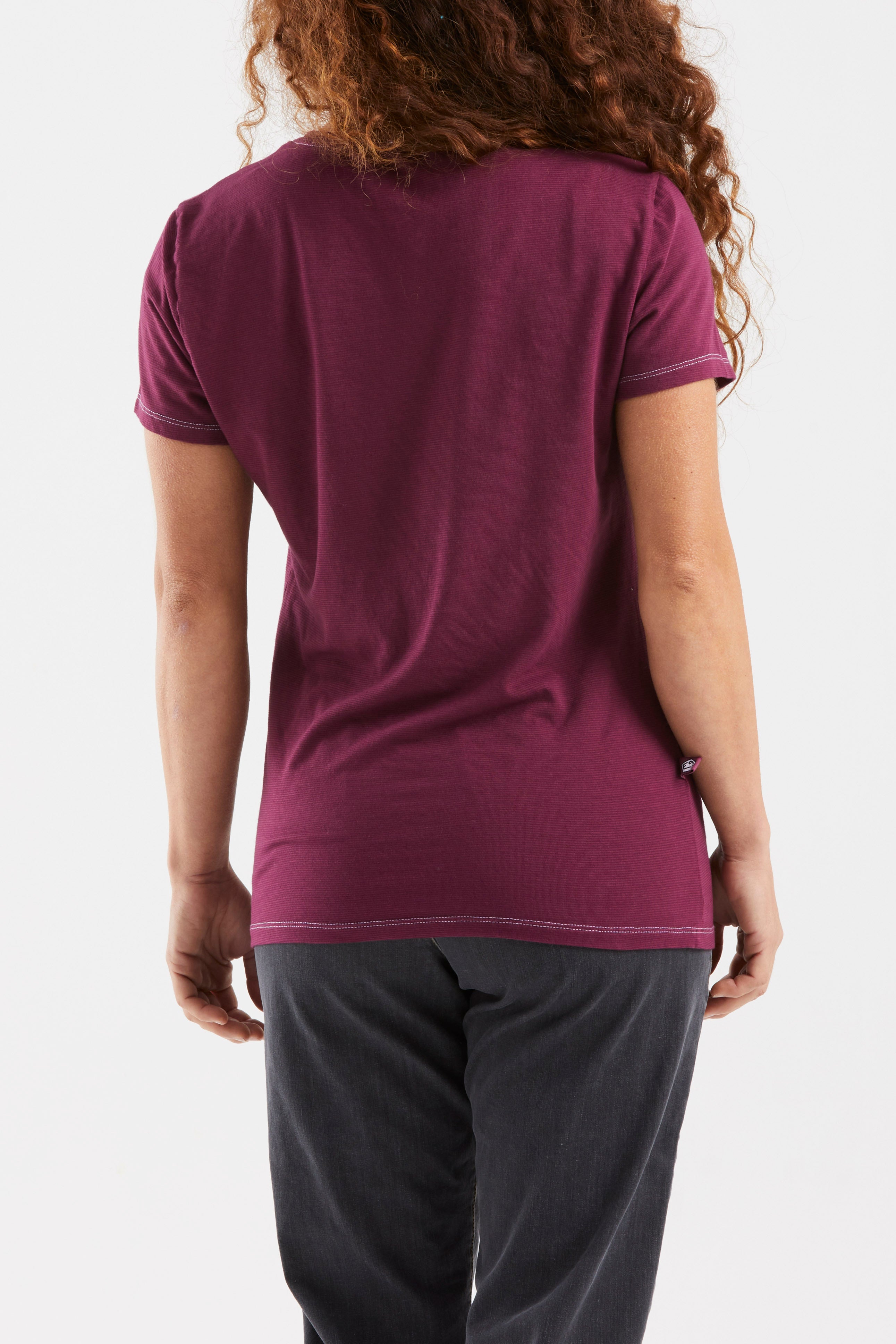 e9-pamma-t-shirt-sangria-gr-m-bambus-baumwolle image 2