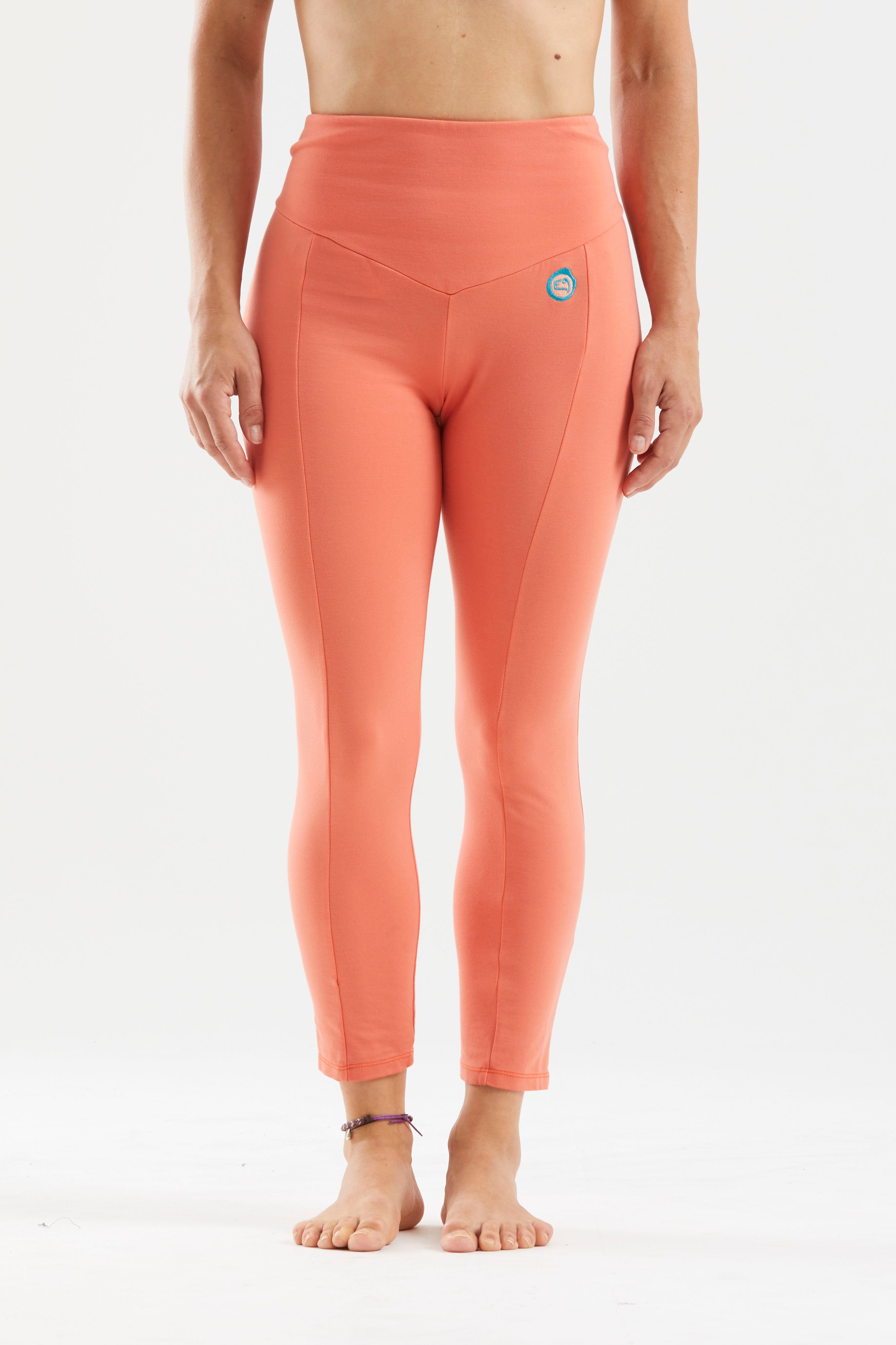 e9-lisa-2-3-leggings-viskose-salmon-s-7-8-slim-fit image 1
