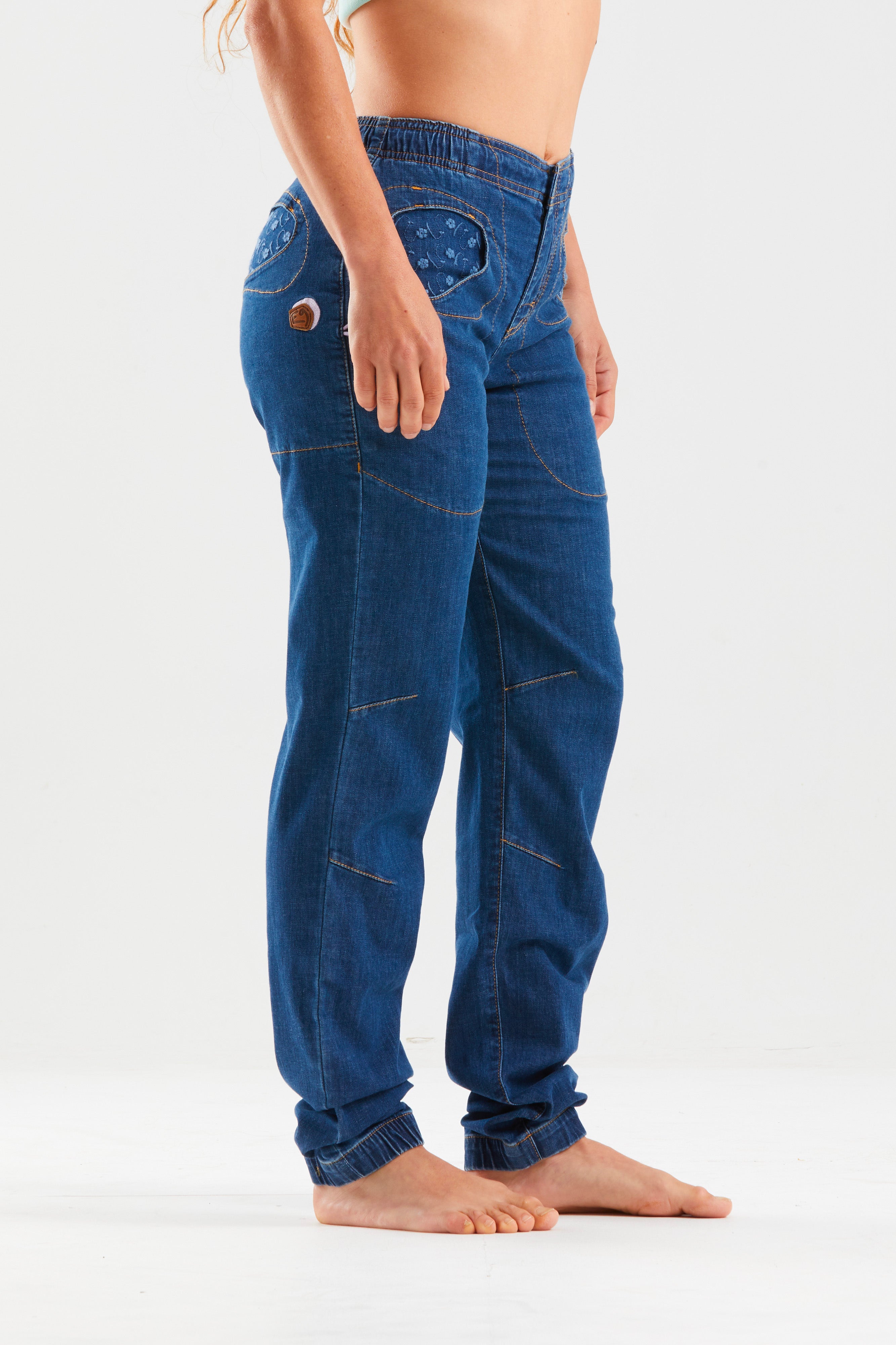 e9-onda-denim-hose-black-slim-fit-kletterhose-denim image 1