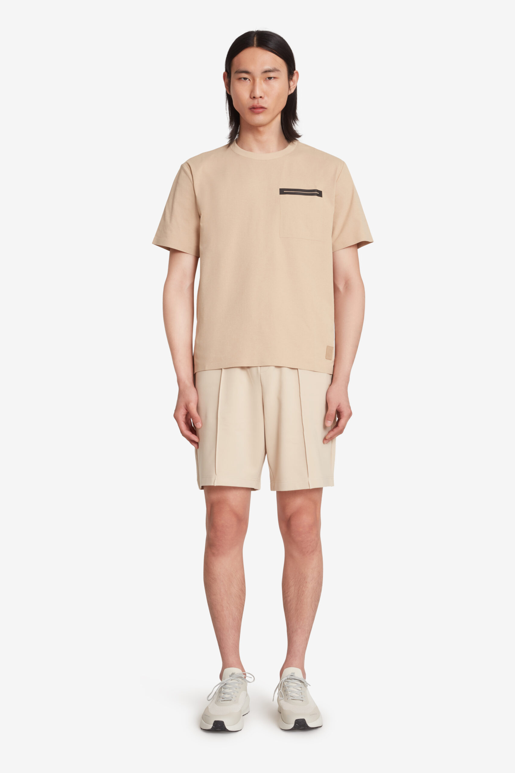 ciesse-adams-shorts-hose-kurz-beige-interlock image 1