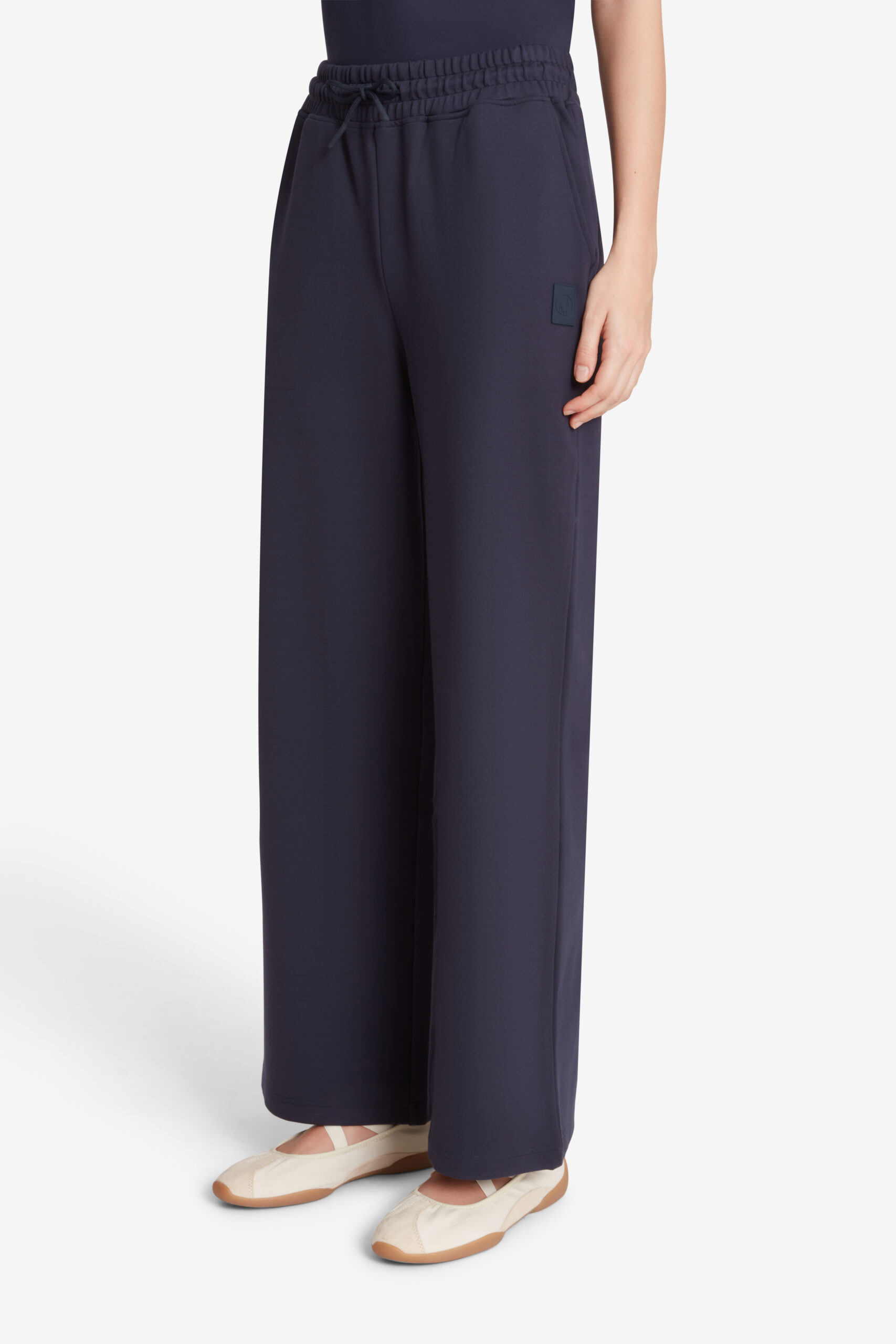 ciesse-nikita-hose-damen-dunkelblau-stretch-kordelzug image 2