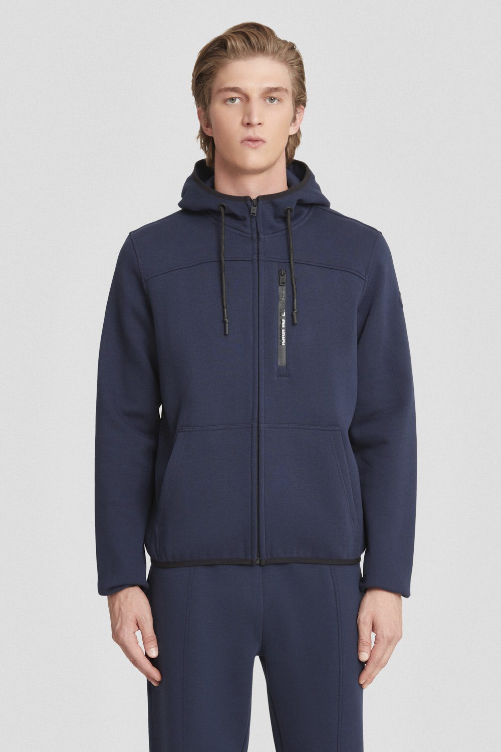 ciesse-outdoor-hoodie-blau-herren-mit-kapuze-baumwolle image 2