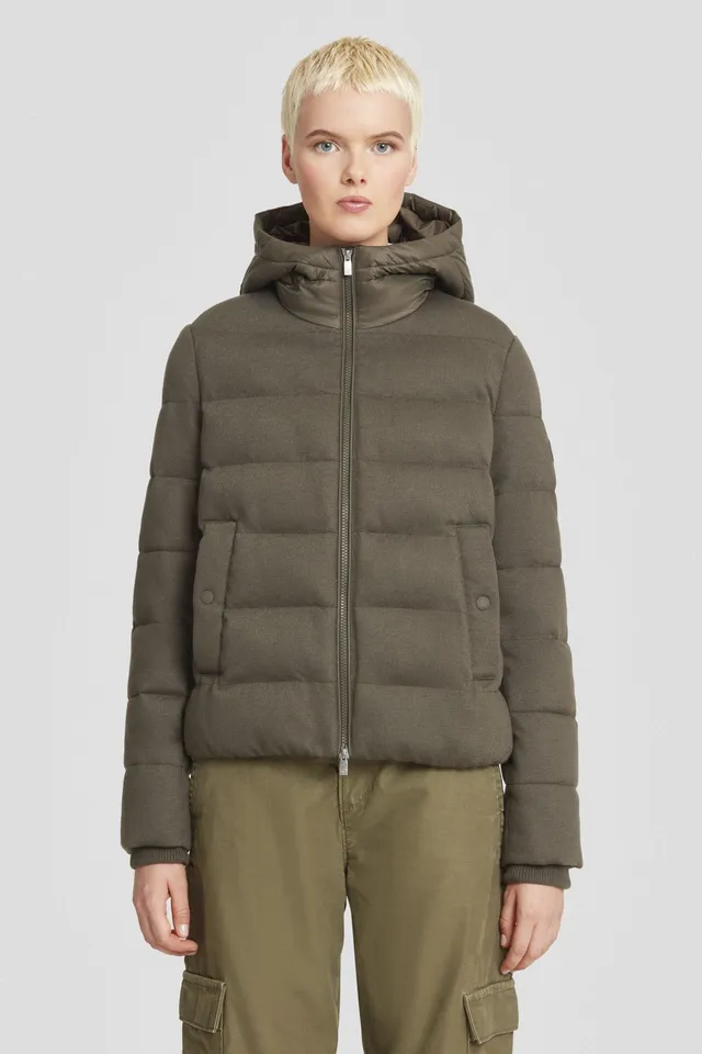 ciesse-outdoor-giacche-leggere-jacke-oliv-kapuze-nylon image 1