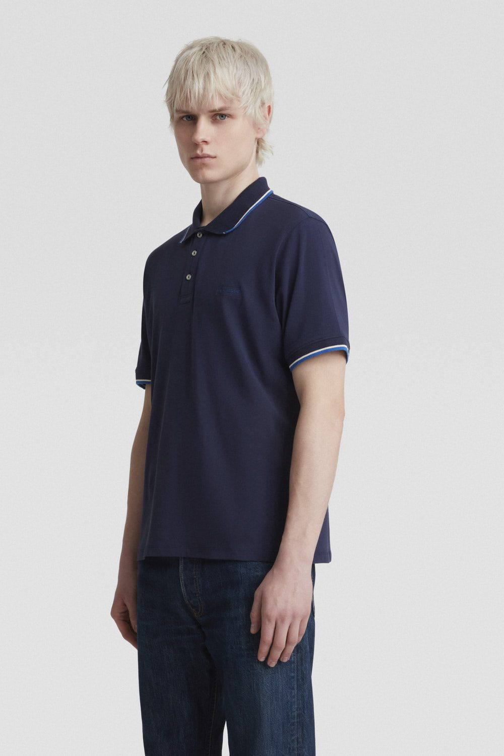 ciesse-outdoor-polo-jersey-stretch-blau-kontrast image 2