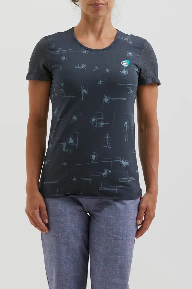 e9-gory-t-shirt-ocean-blue-bio-baumwolle image 1