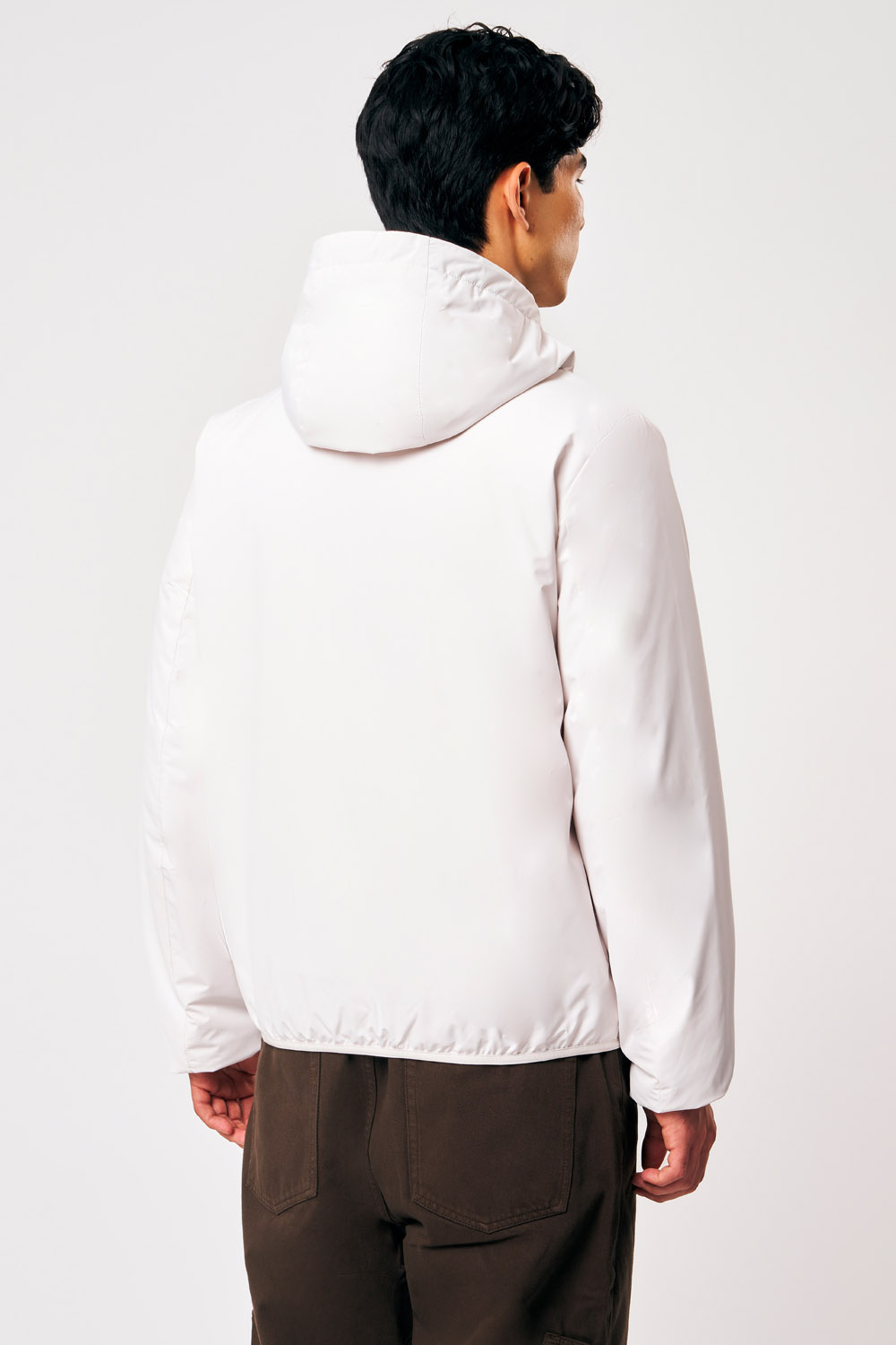ciesse-outdoor-peter-winterjacke-weiss-mit-kapuze-wattiert image 4