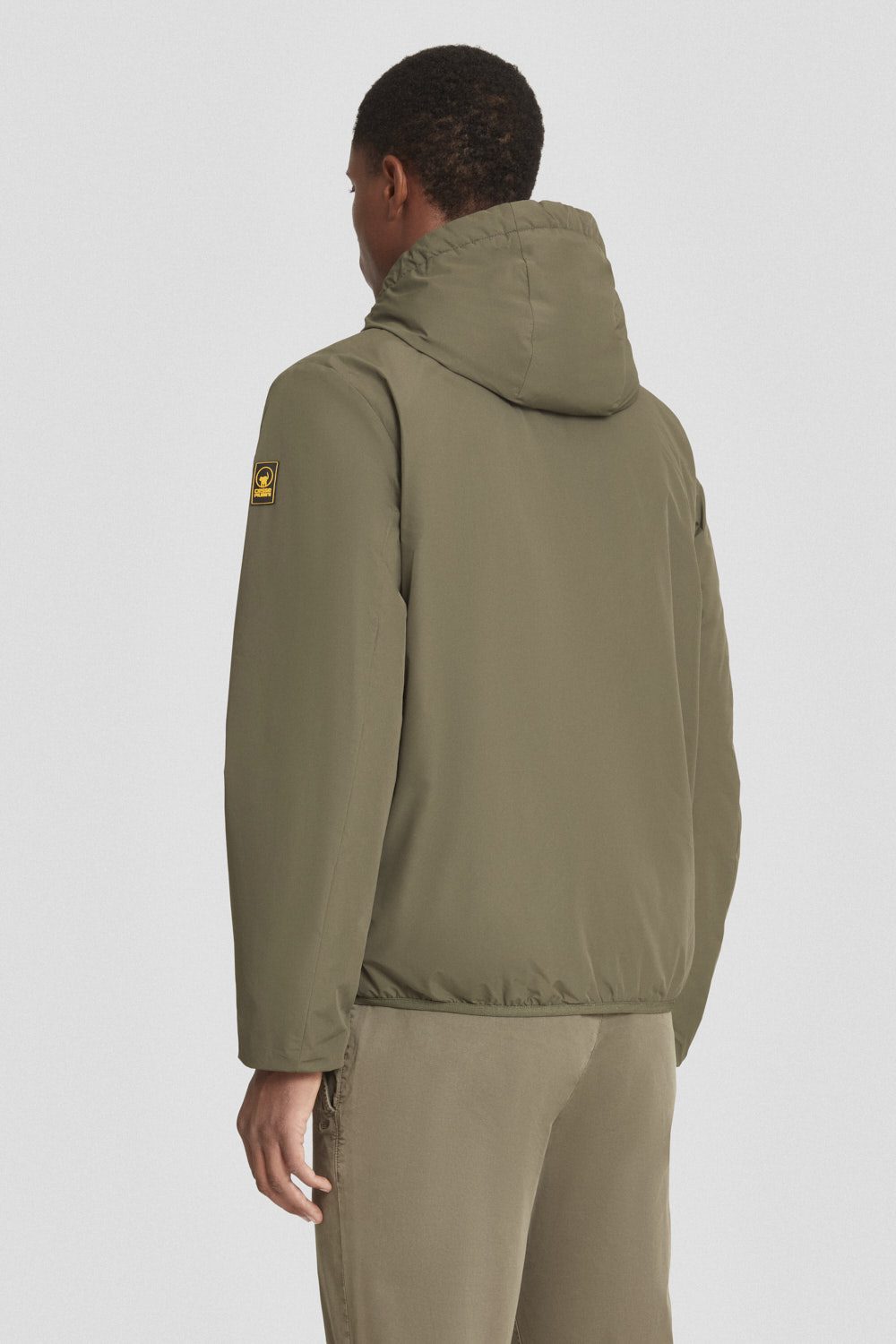 ciesse-outdoor-winterjacke-oliv-gef-ttert-kapuze image 4