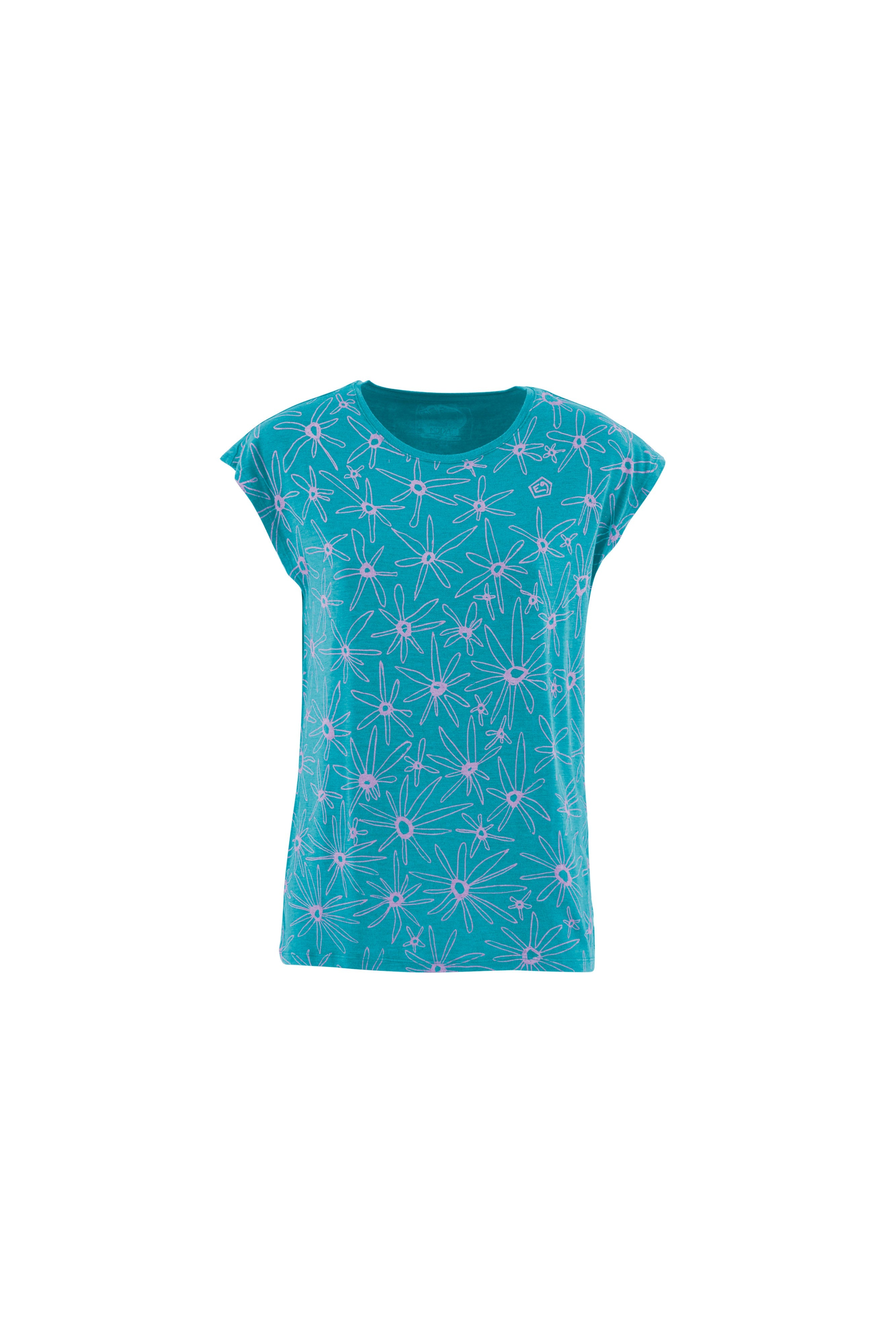 e9-tilde-t-shirt-modal-emerald-comfort-fit image 8
