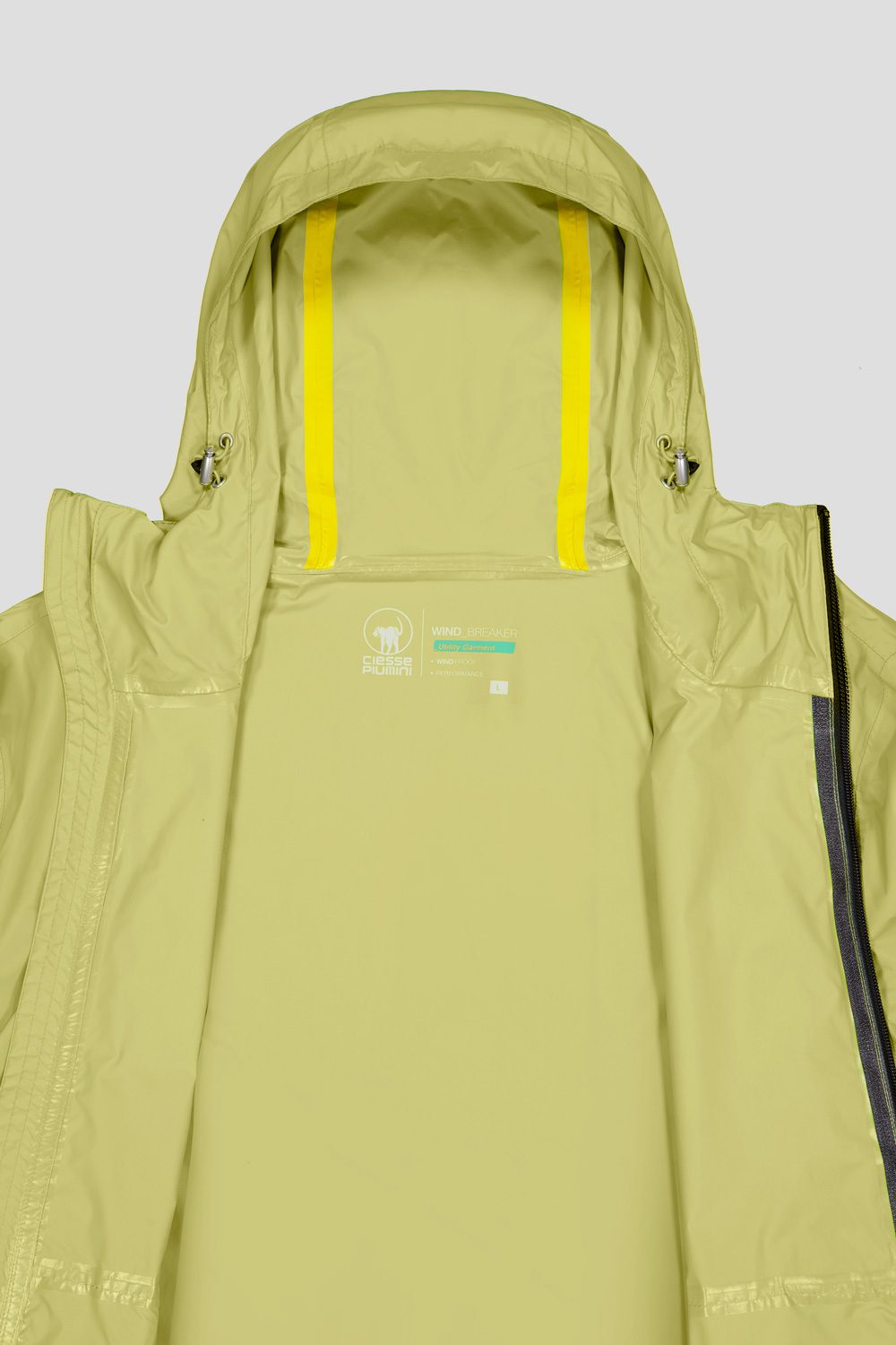 ciesse-windjacke-gr-n-unisex-mit-kapuze-wasserdicht image 7
