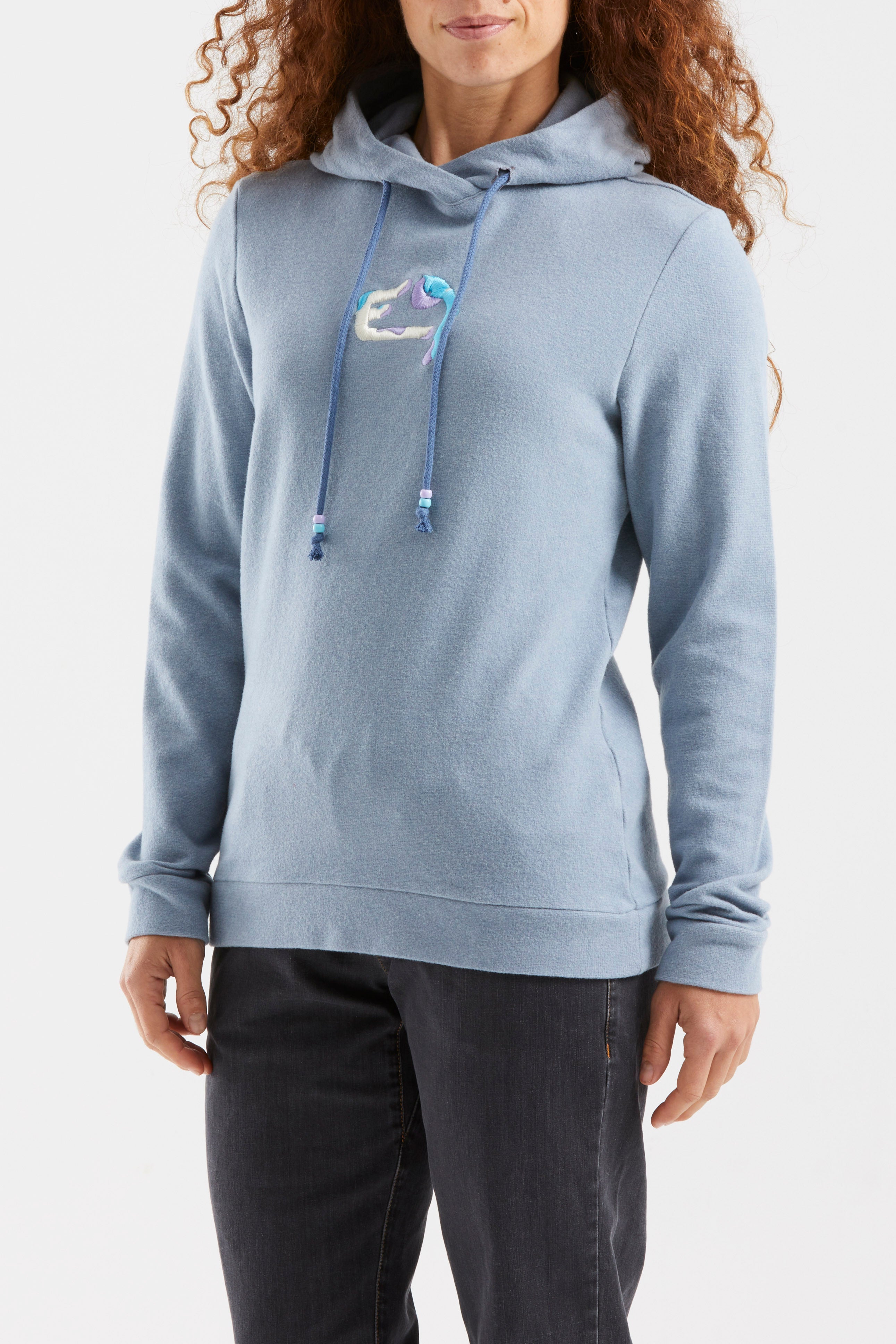 e9-elvira-langarmshirt-kapuze-damen-dust-wolle image 3
