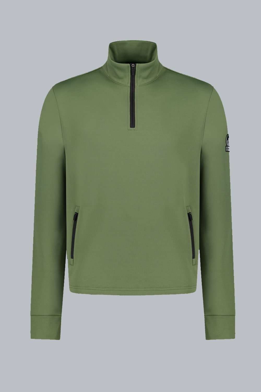 ciesse-jandry-felpe-midlayer-gr-n-mit-3-4-zip image 1