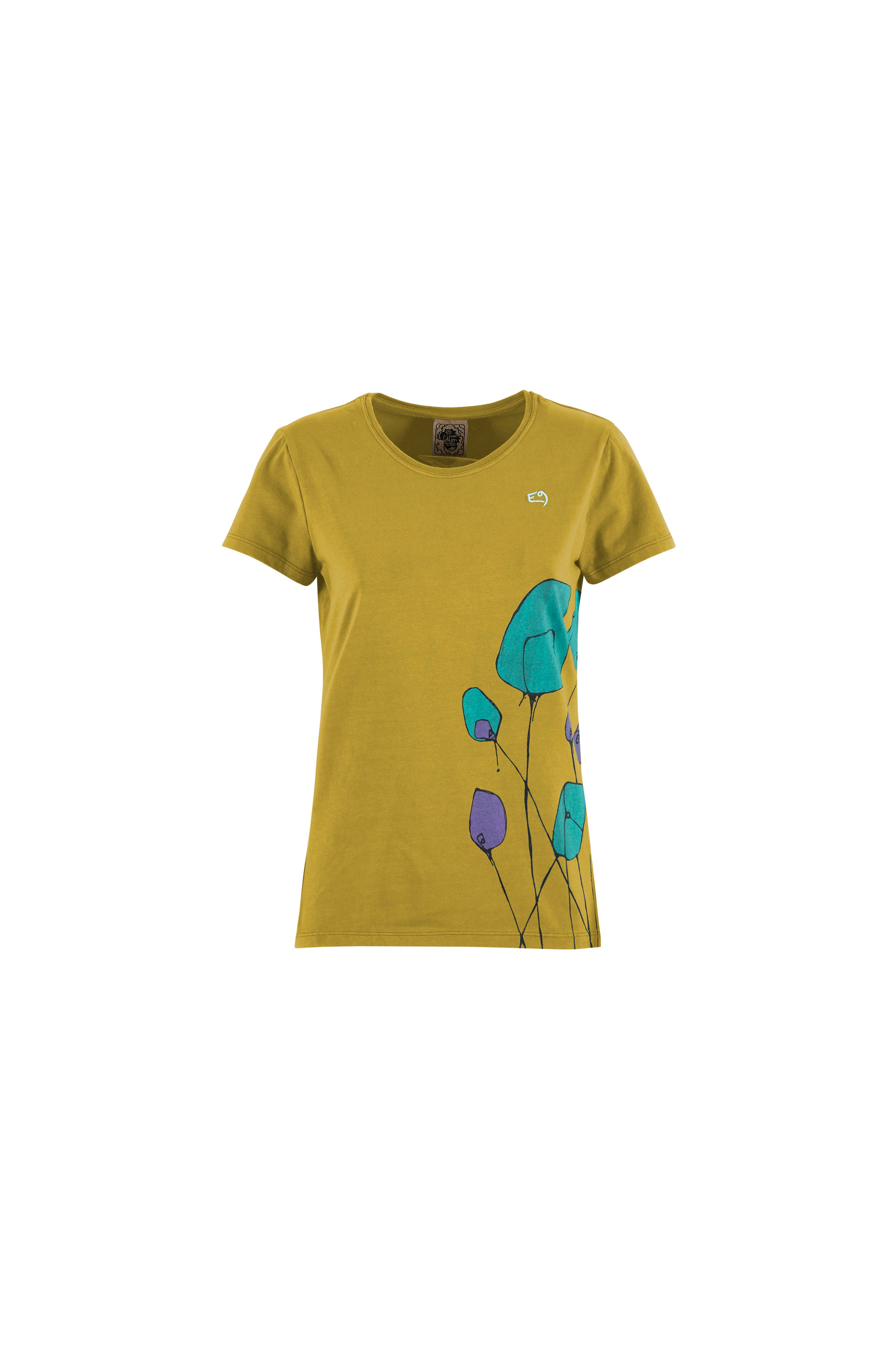 e9-bibi-damen-t-shirt-bio-baumwolle-slate image 6