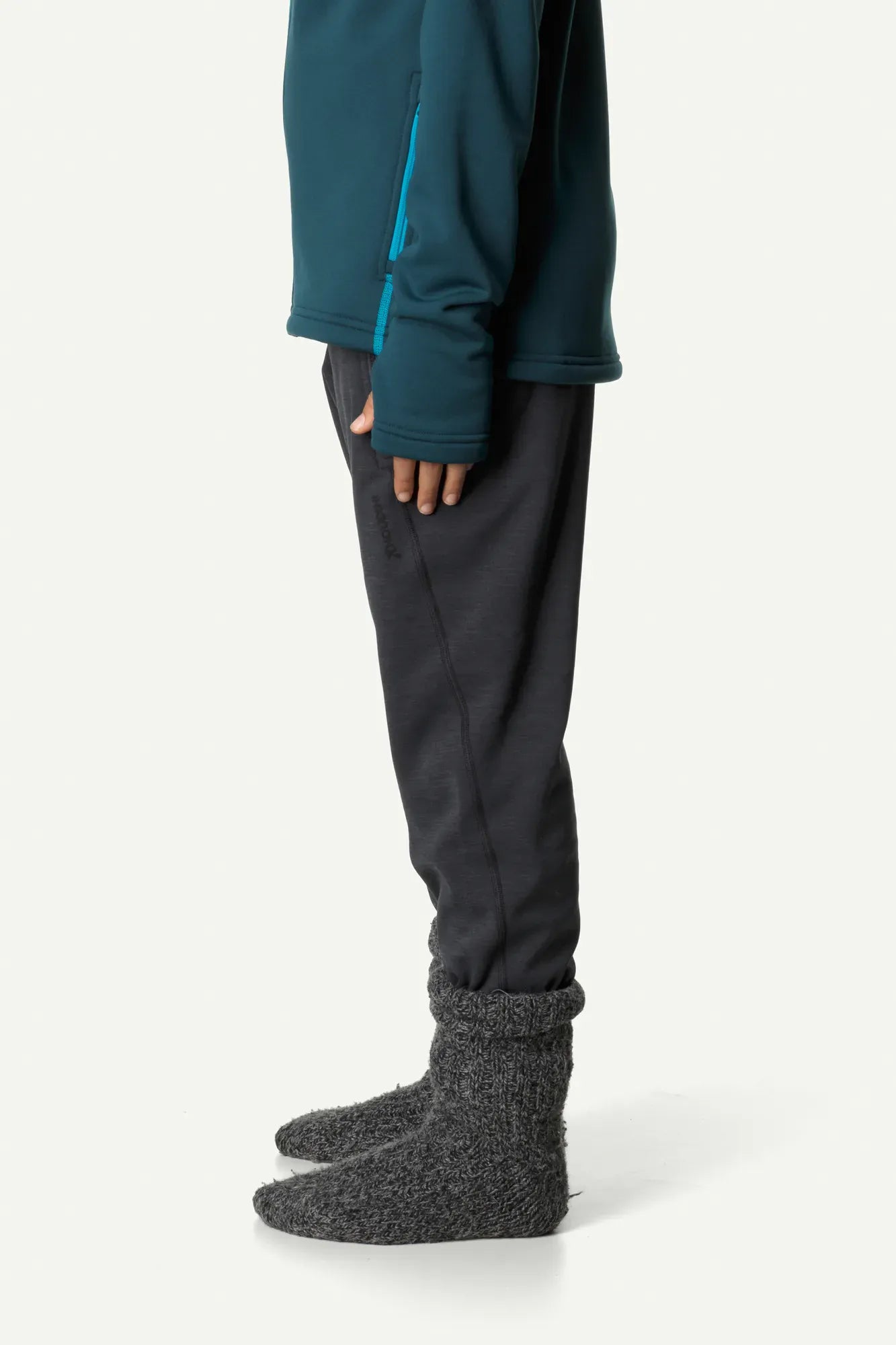 houdini-outright-jr-s-outright-pants-rock-black-fleece image 2