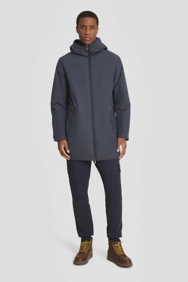 ciesse-outdoor-winterjacke-lang-blau-kapuze-dwr image 1