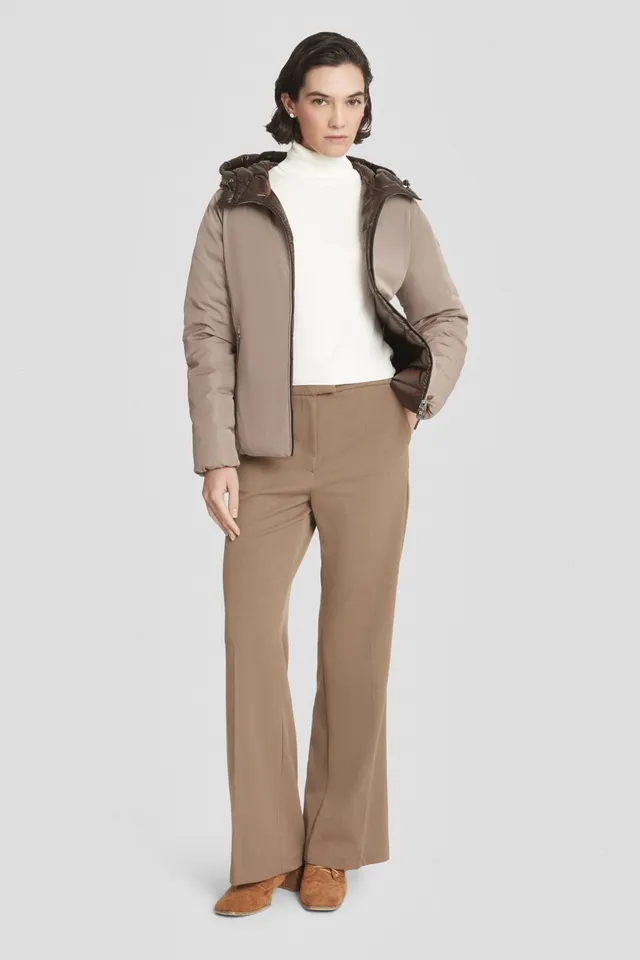 ciesse-outdoor-wende-daunenjacke-braun-kurz-reversibel image 1
