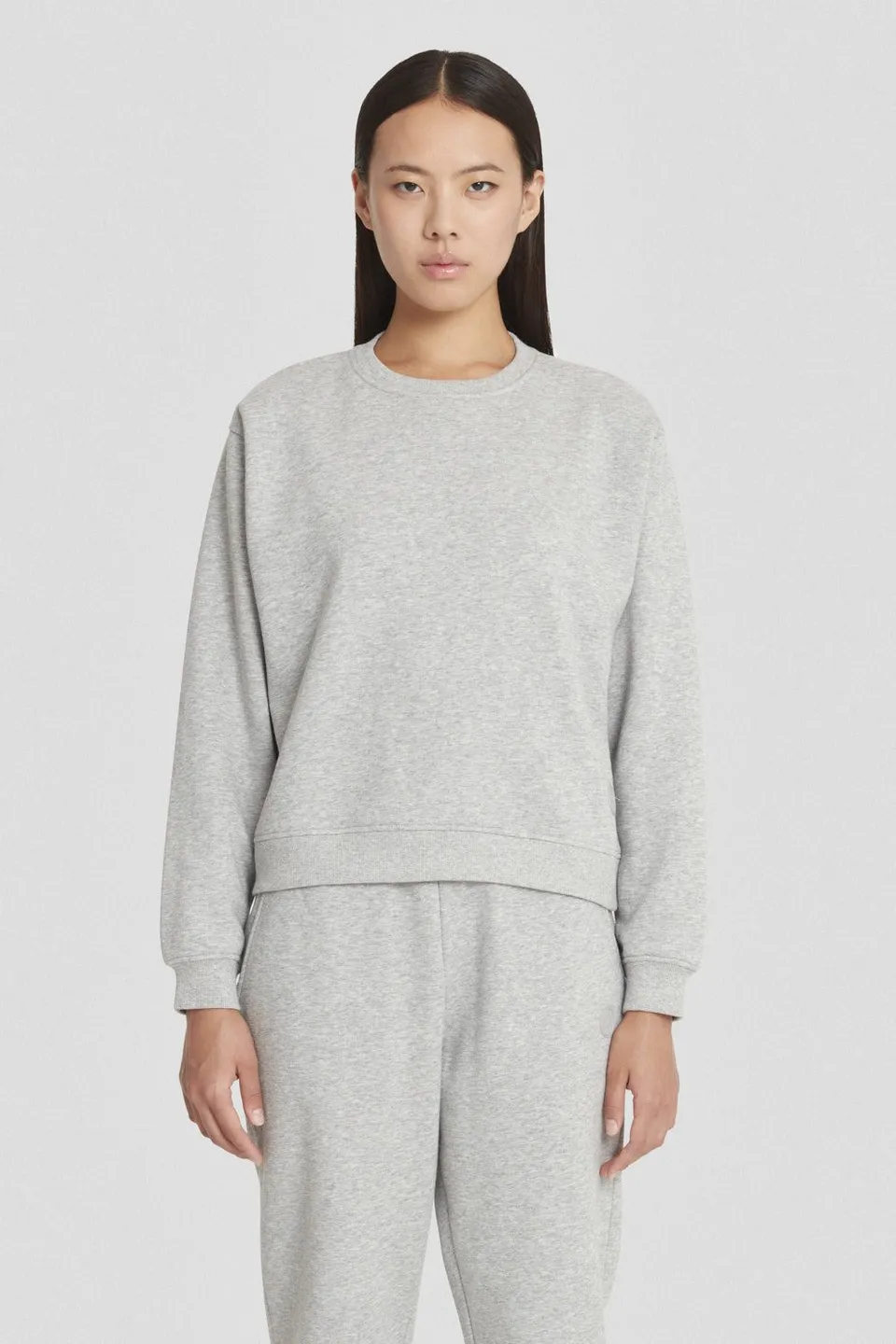 ciesse-outdoor-sweatshirt-grau-rundhals-baumwollmix image 1