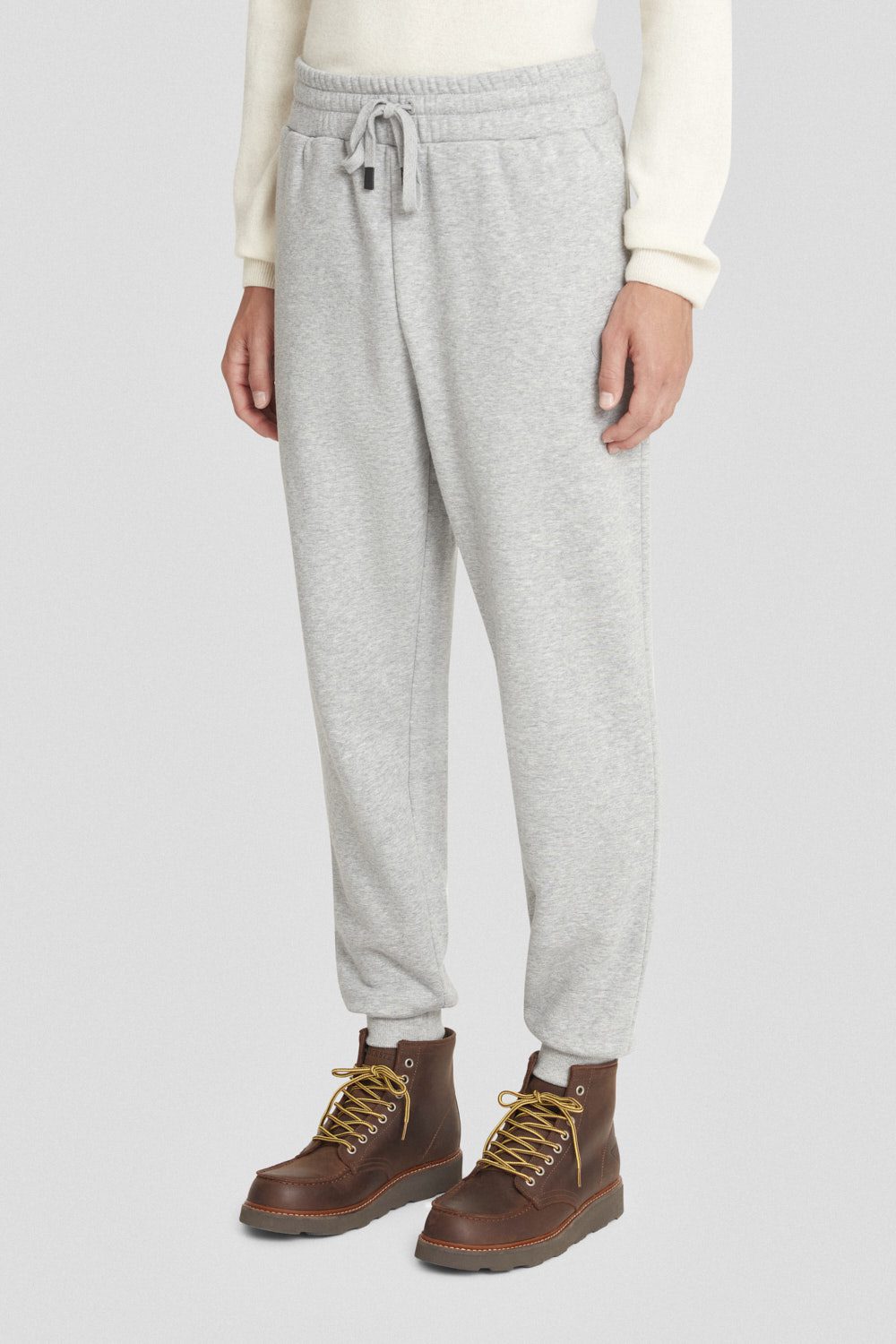 ciesse-outdoor-sporthose-grau-baumwolle-jogginghose-kordelzug image 2