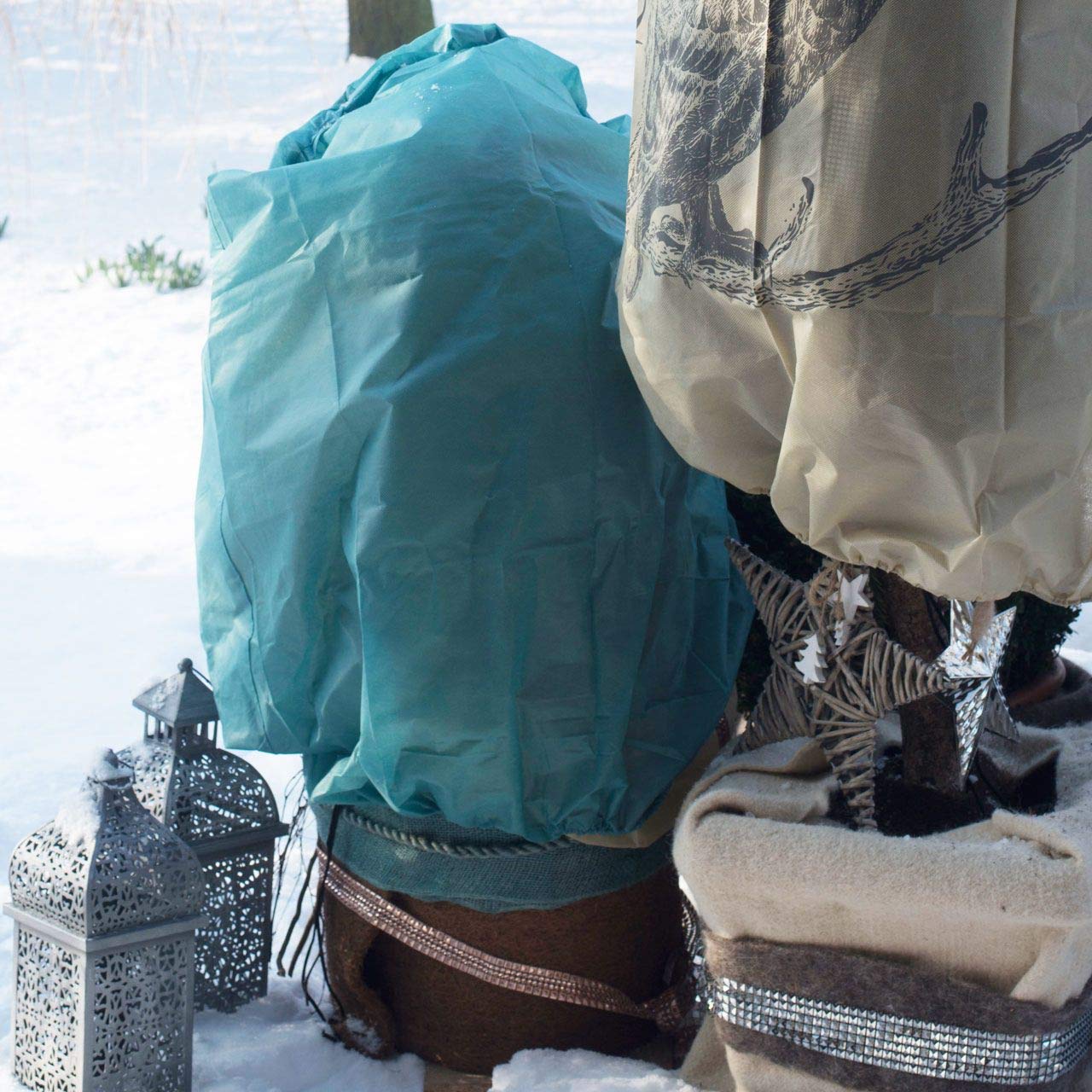 afp-winter-vlieshauben-vlieshaube-90x110-petrol-50g image 3