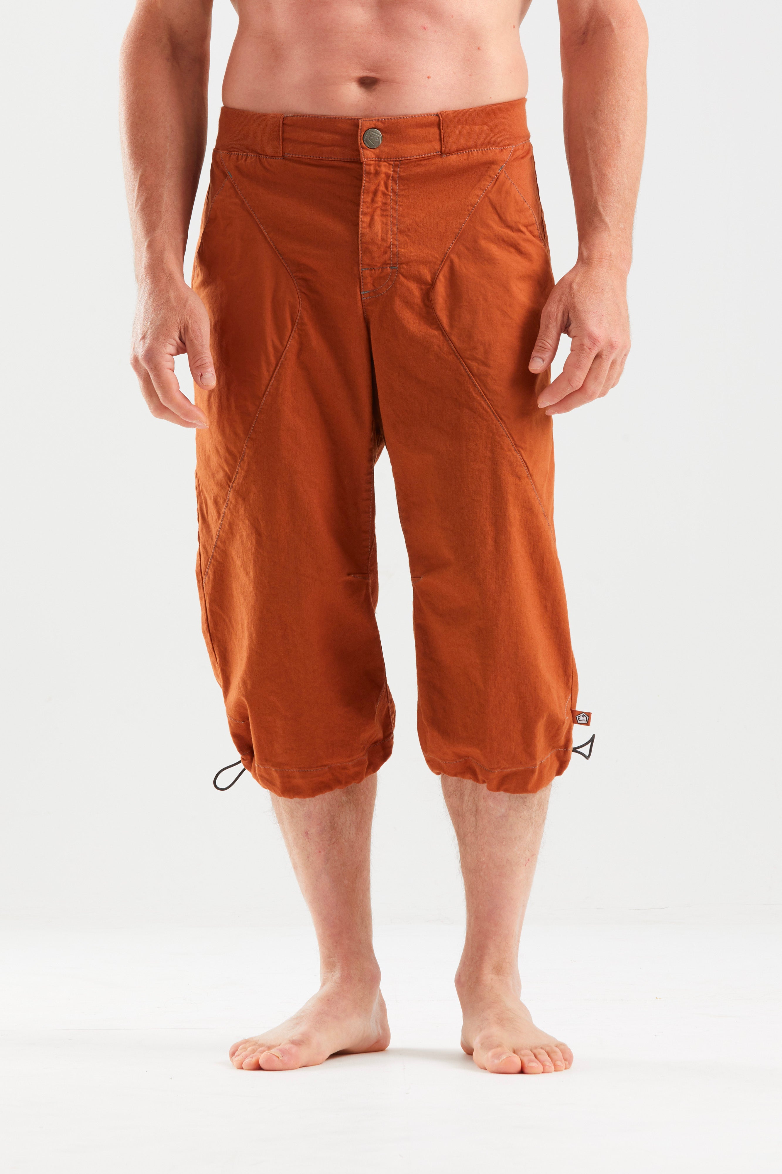 e9-figaro-3-4-hose-vintageblue-leinen-regular-fit image 2
