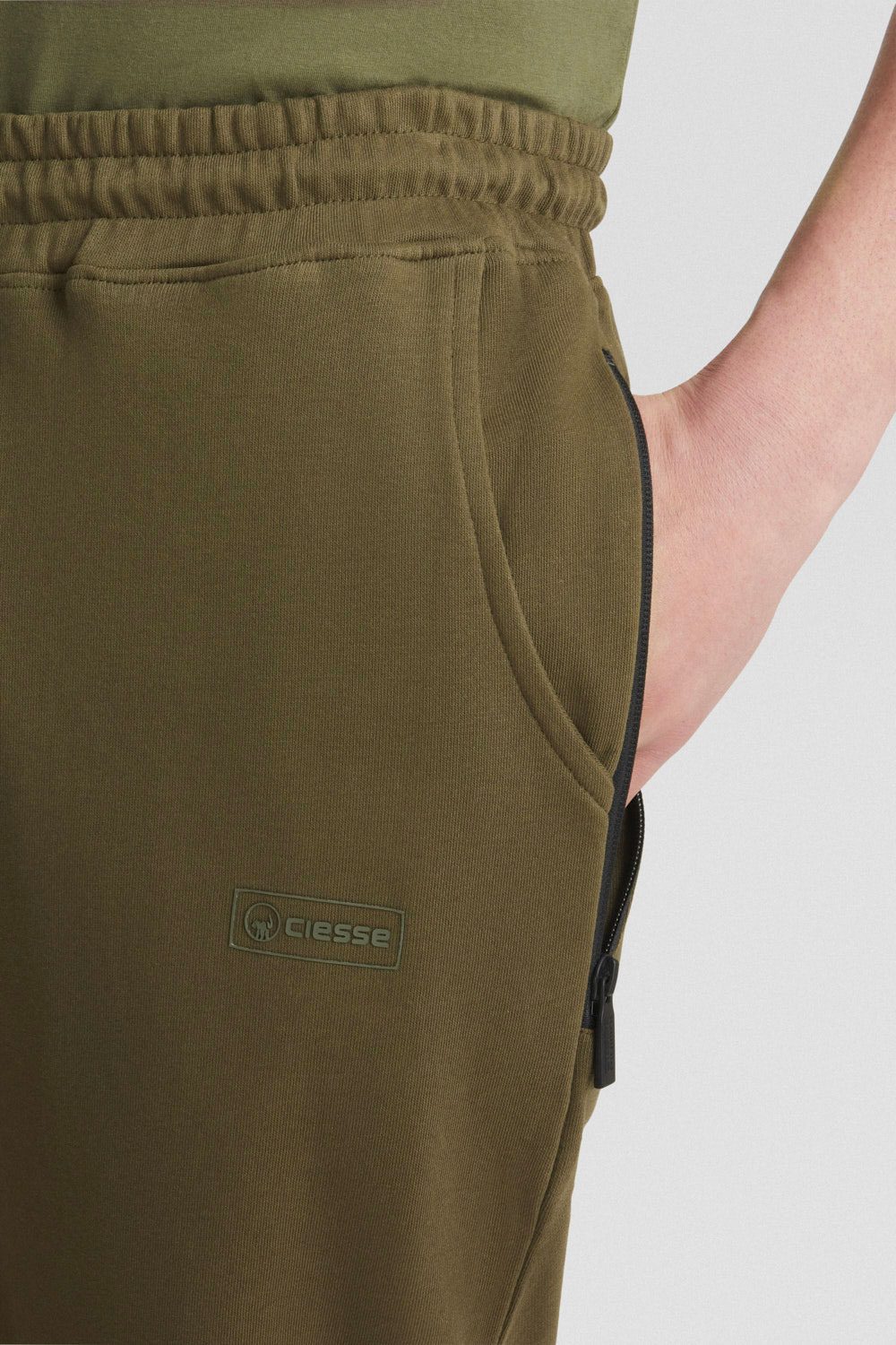ciesse-outdoor-hose-herren-milit-rgr-n-baumwolle-kordelzug image 3