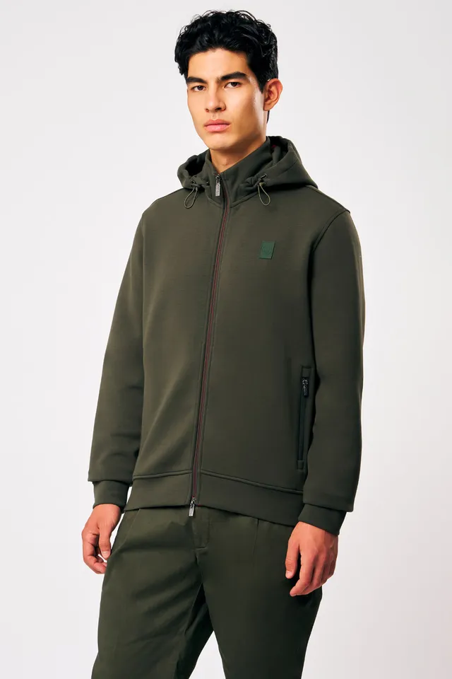 ciesse-naku-4-0-sweatjacke-herren-gr-n-kapuze-abnehmbar image 1