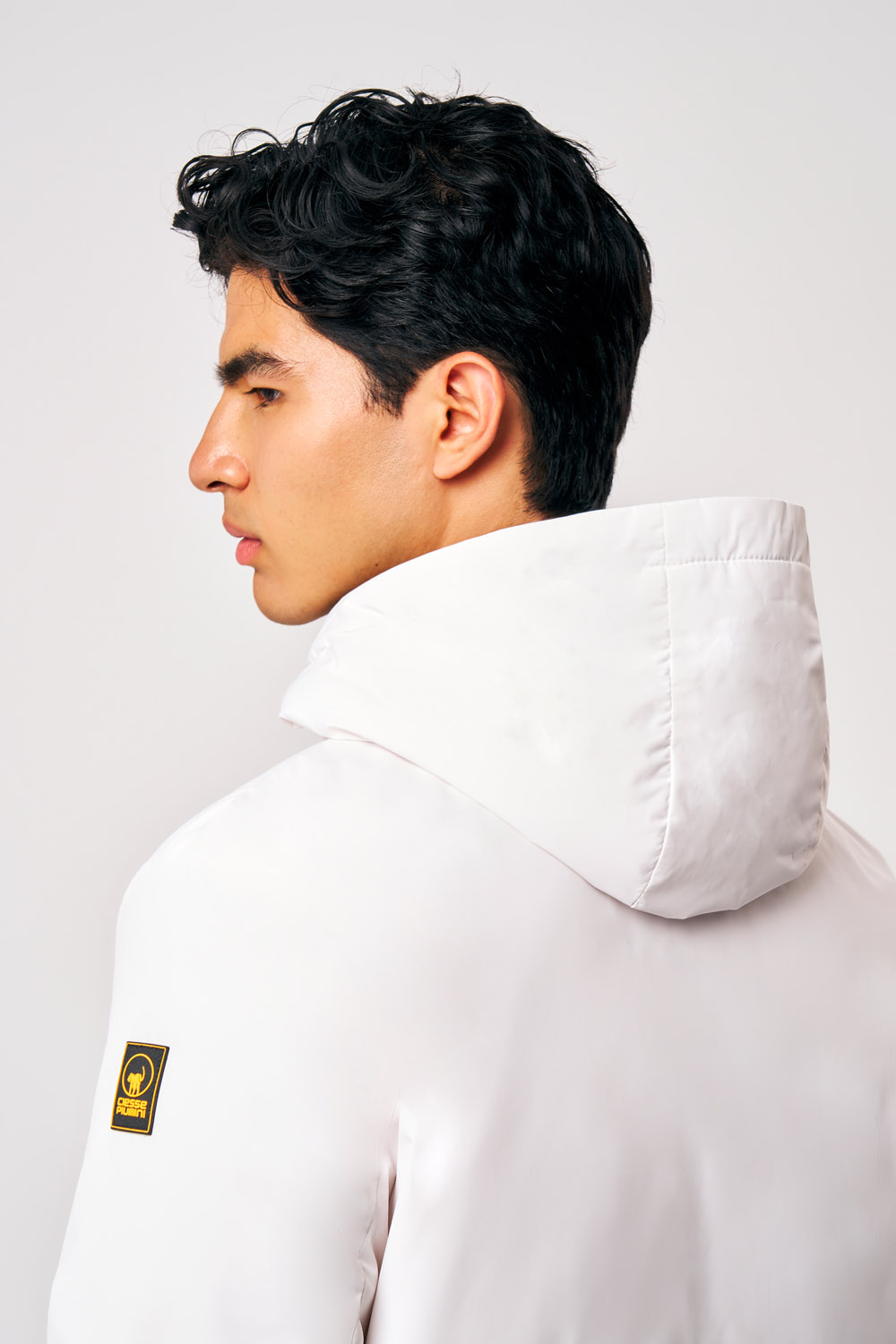 ciesse-outdoor-peter-winterjacke-weiss-mit-kapuze-wattiert image 5