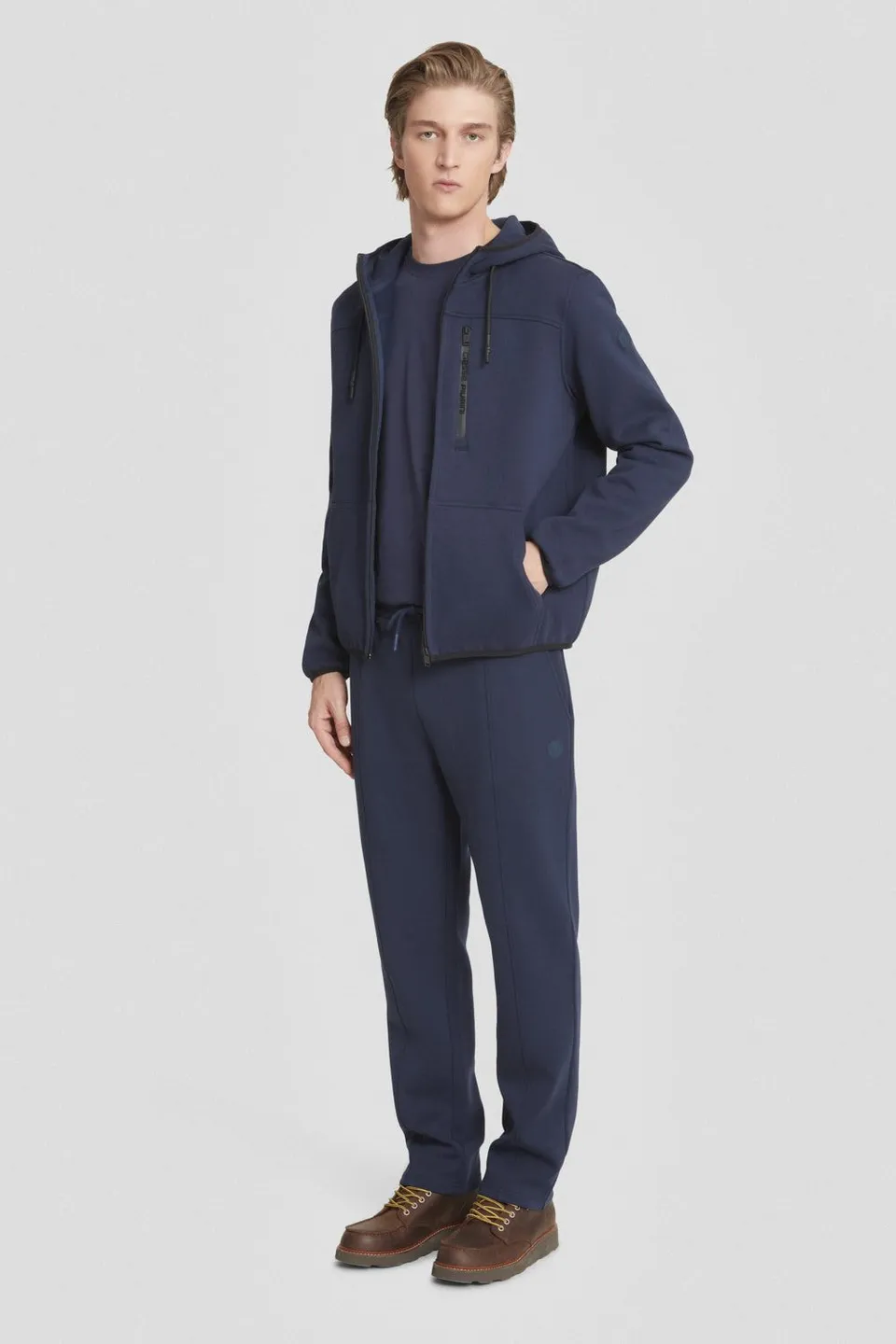 ciesse-outdoor-hoodie-blau-herren-mit-kapuze-baumwolle image 1
