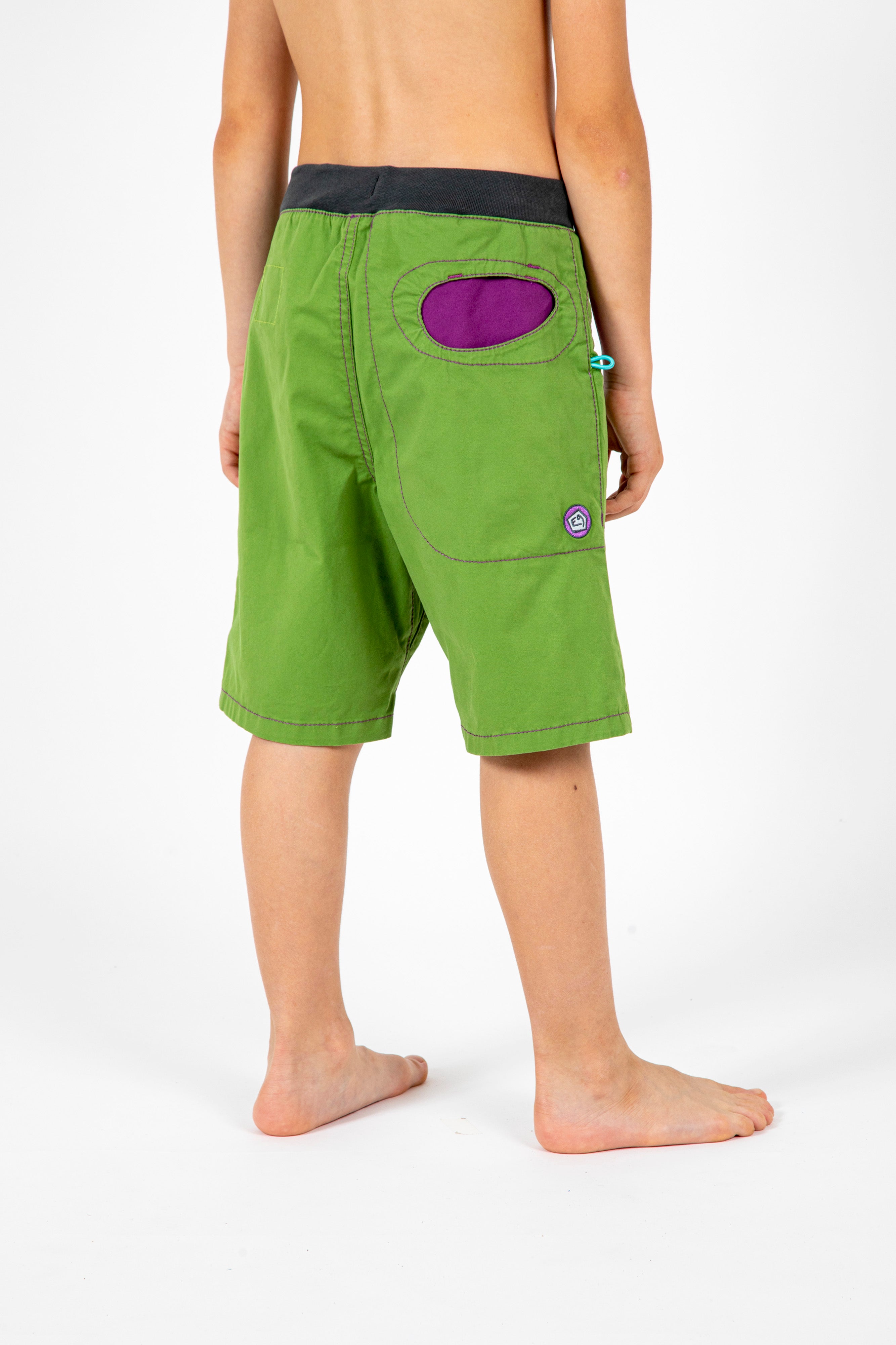e9-brc-short-shorts-greenapple-bio-baumwolle-kinder image 2