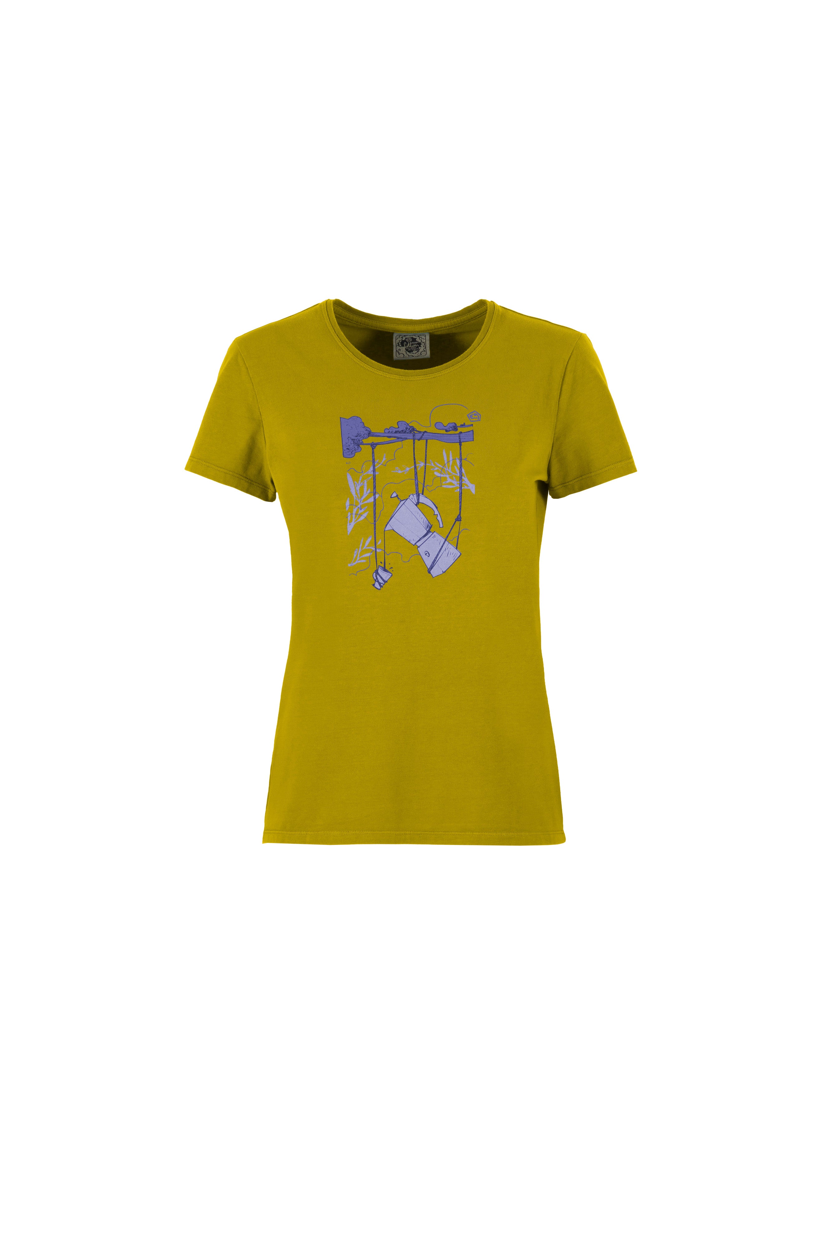 e9-w-bond-t-shirt-turquoise-bio-baumwolle-damen image 6