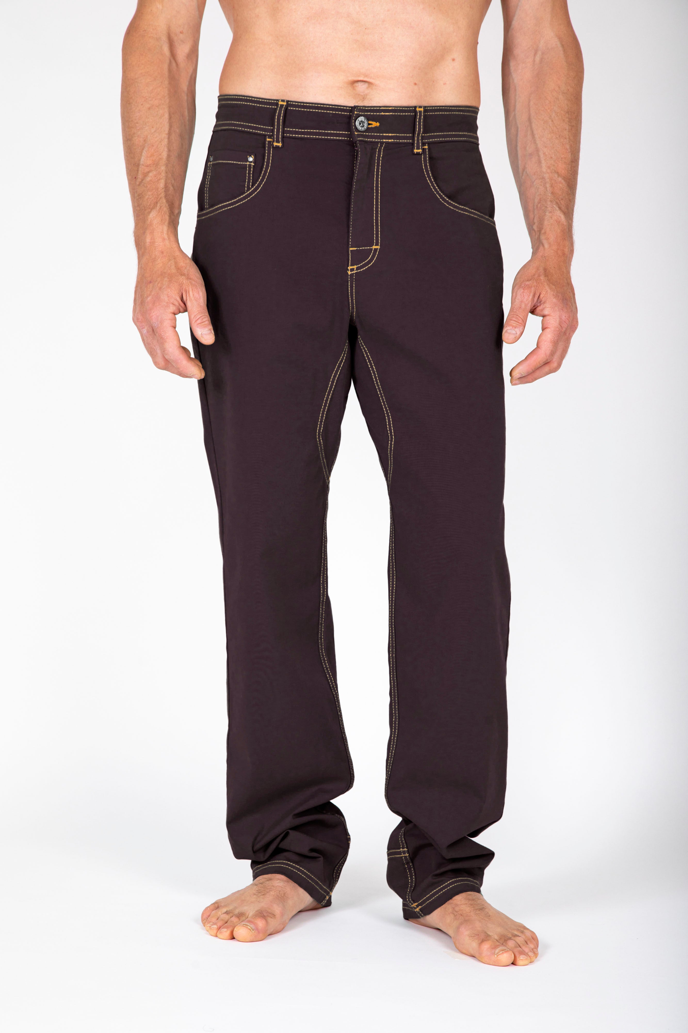 e9-boris-5-pocket-hose-ash-880-bio-baumwolle image 1