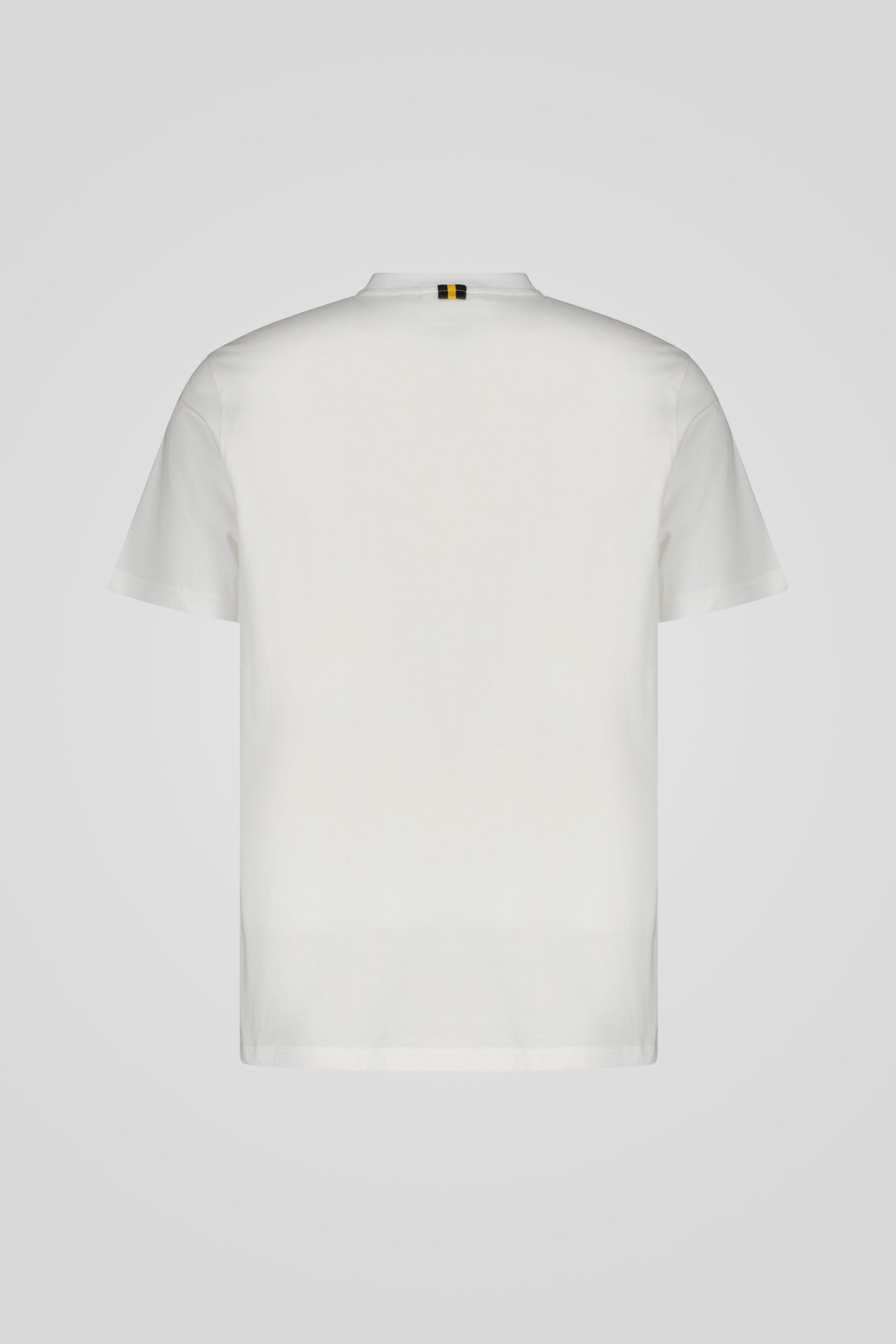 ciesse-outdoor-t-shirt-weiss-baumwolle-rundhals-mit-ton-in-ton-logo image 2