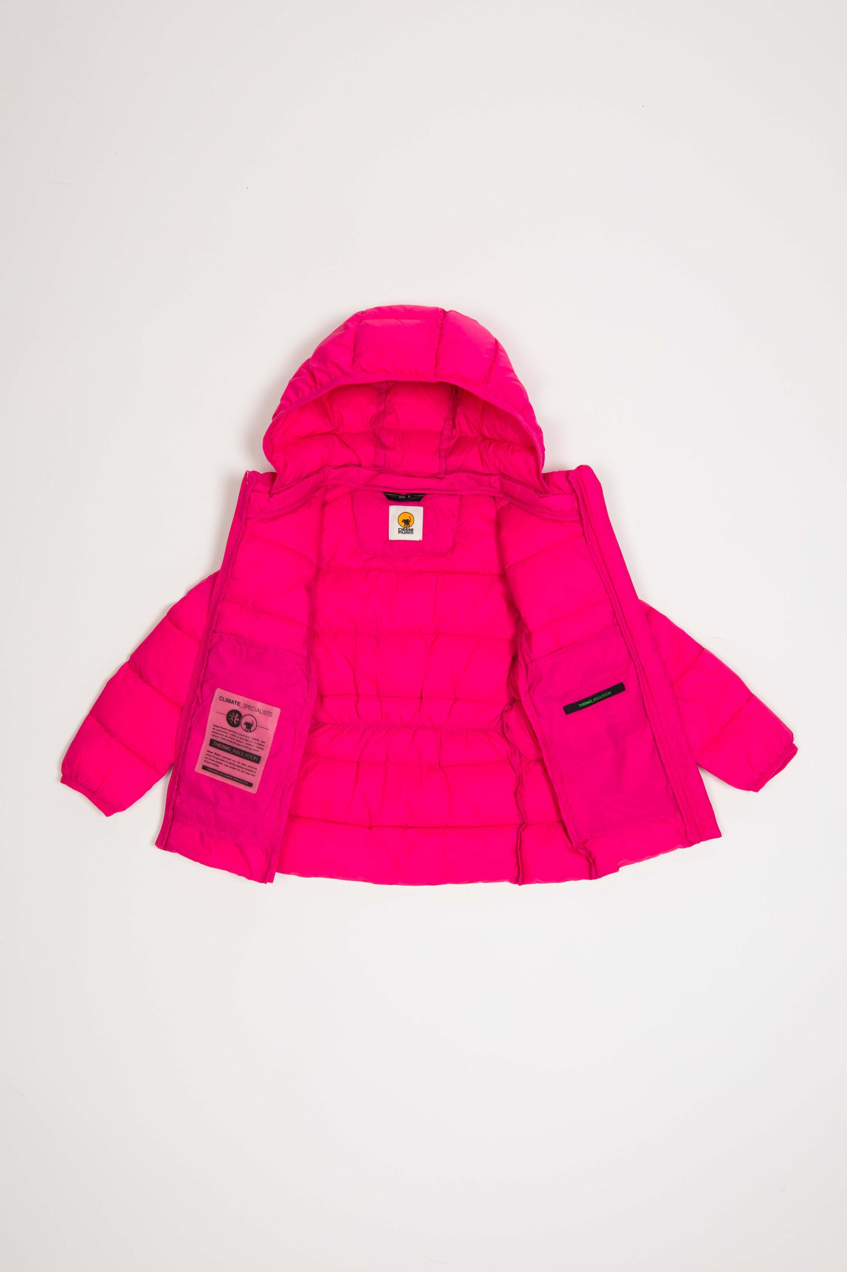 ciesse-piumini-hattie-girl-daunenjacke-fuchsia-mit-kapuze image 4
